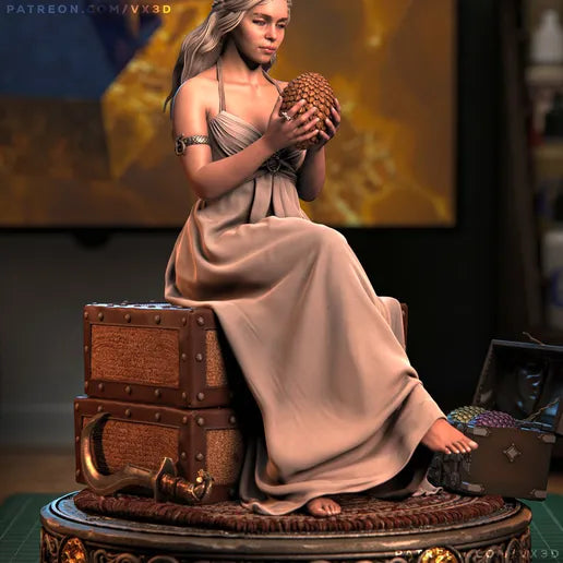 Daenerys Resin Art (Designed by VXLabs)