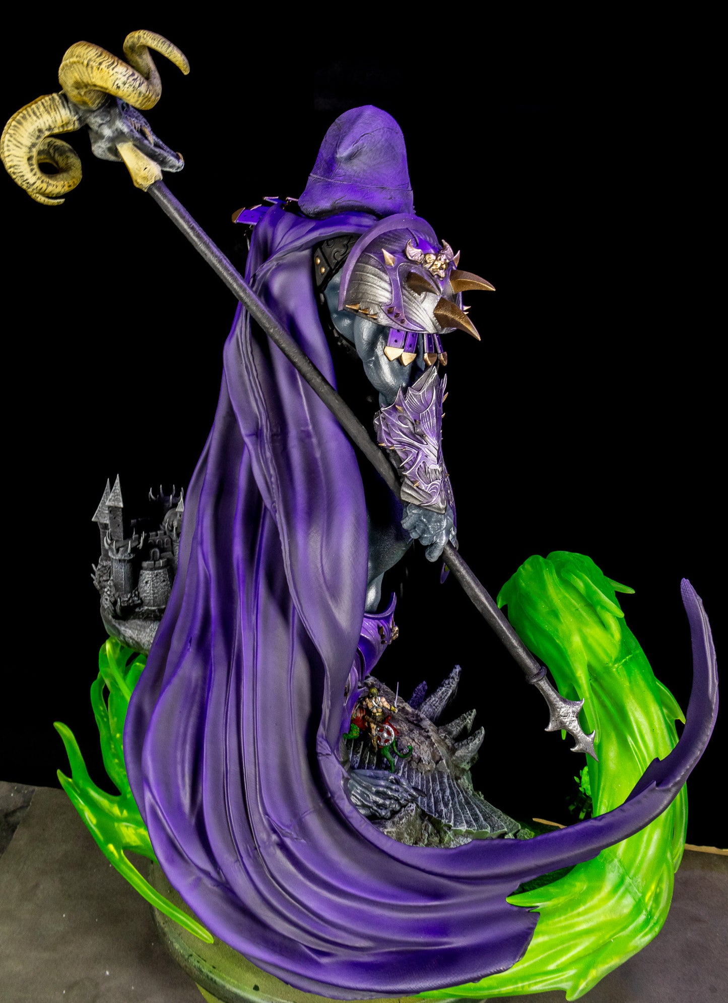 Skeletor Resin Sculpture Fan Art Pro - MTO (ZEZ)