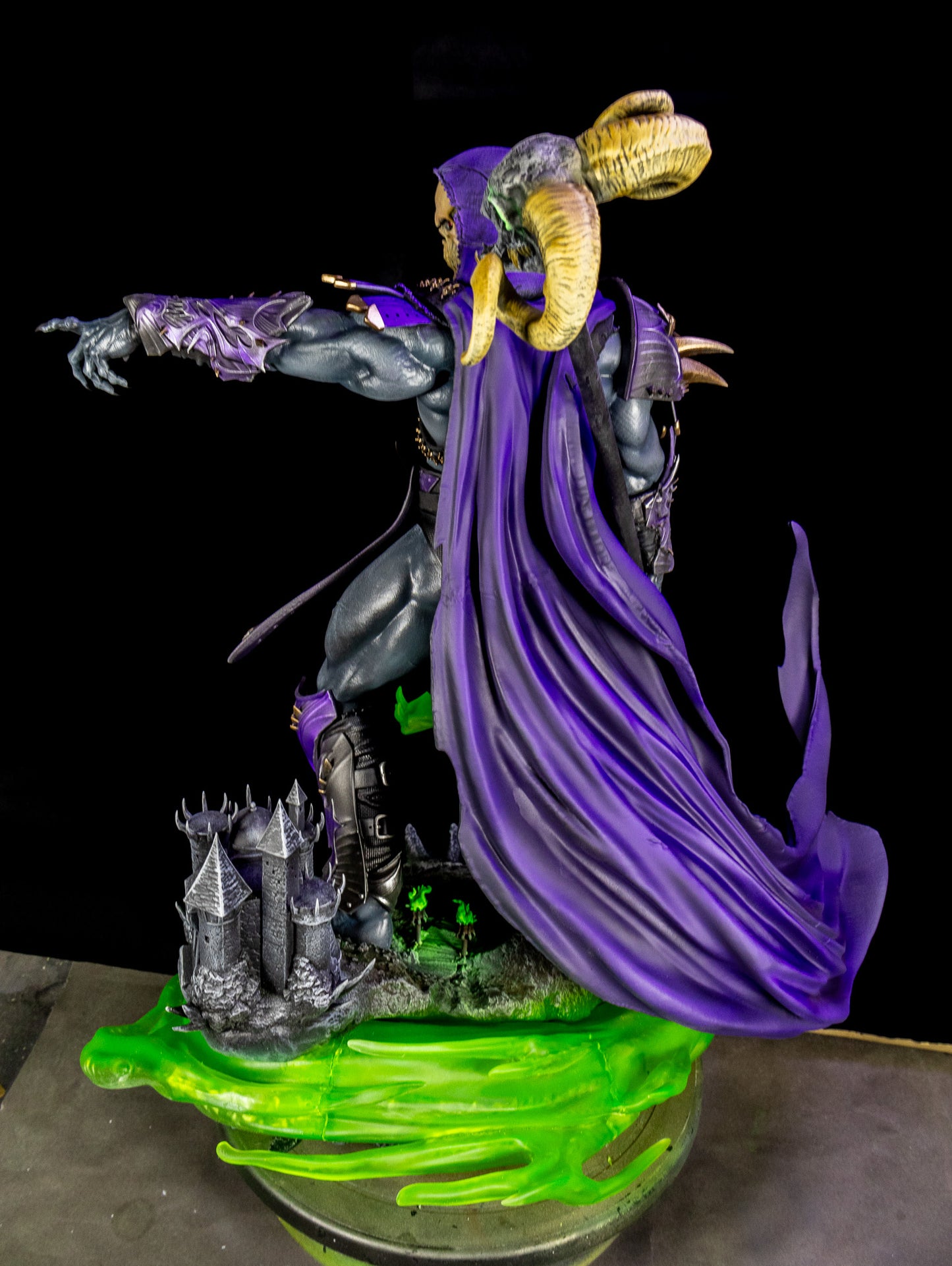 Skeletor Resin Sculpture Fan Art Pro - MTO (ZEZ)