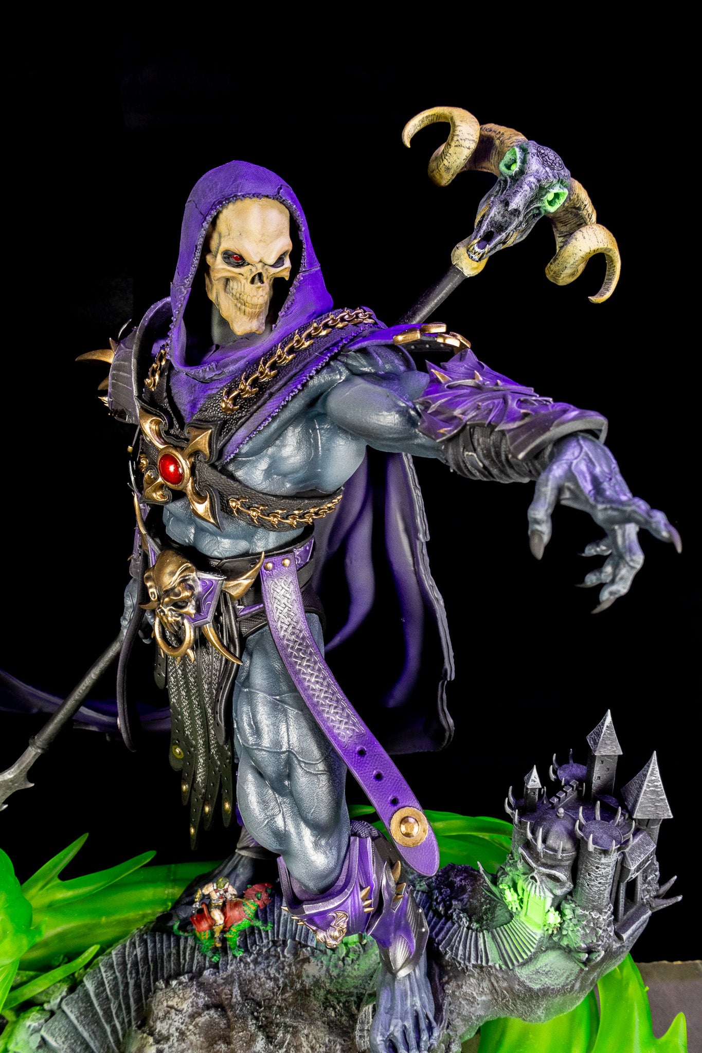 Skeletor Resin Sculpture Fan Art Pro - MTO (ZEZ)