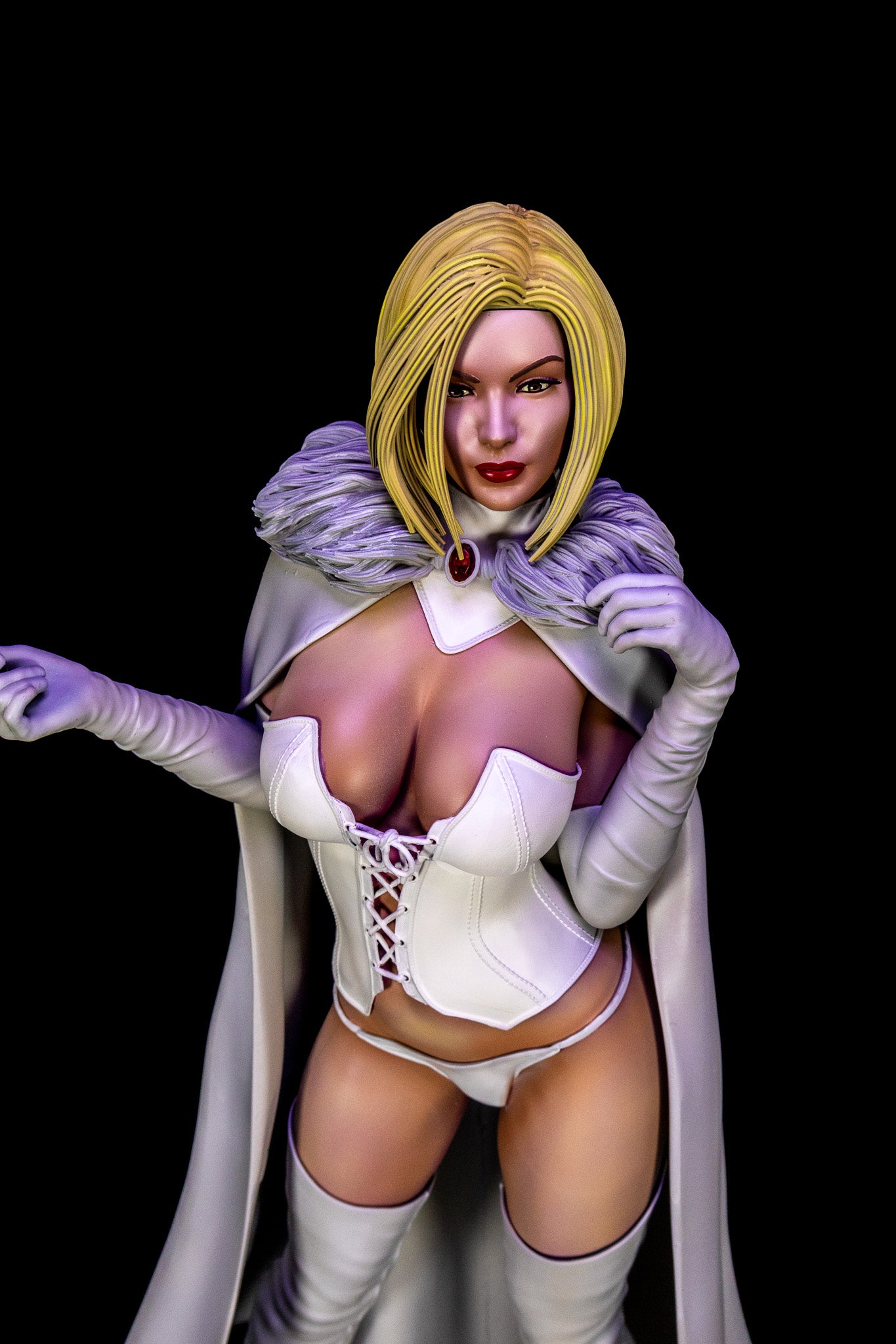 Emma Frost Resin Fan Art Pro Painted - MTO (A3Dv1)