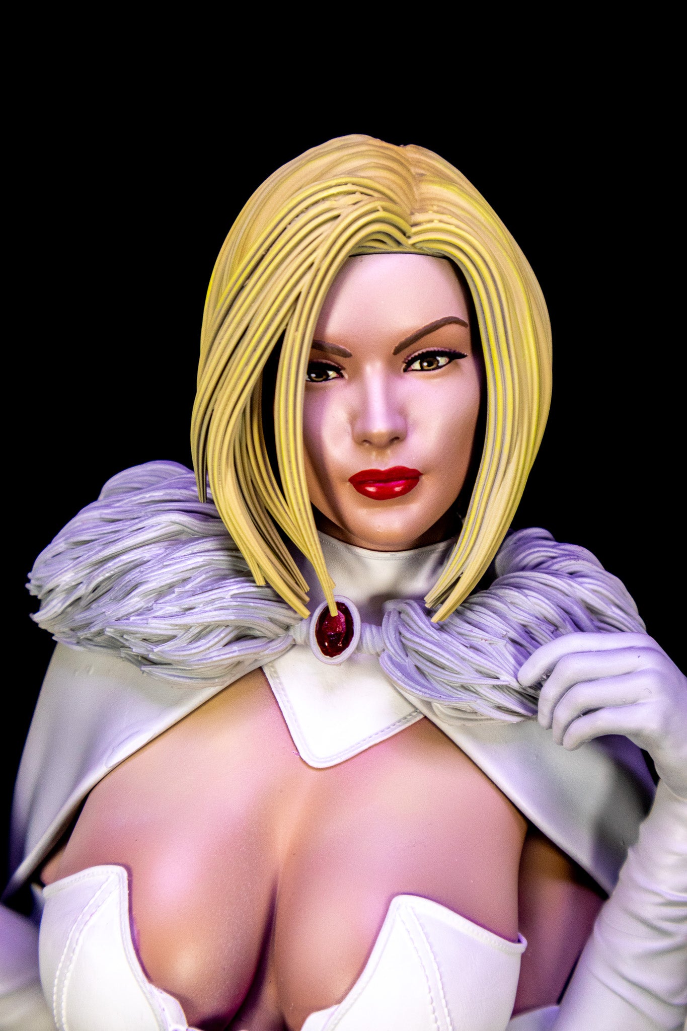 Emma Frost Resin Fan Art Pro Painted - MTO (A3Dv1)