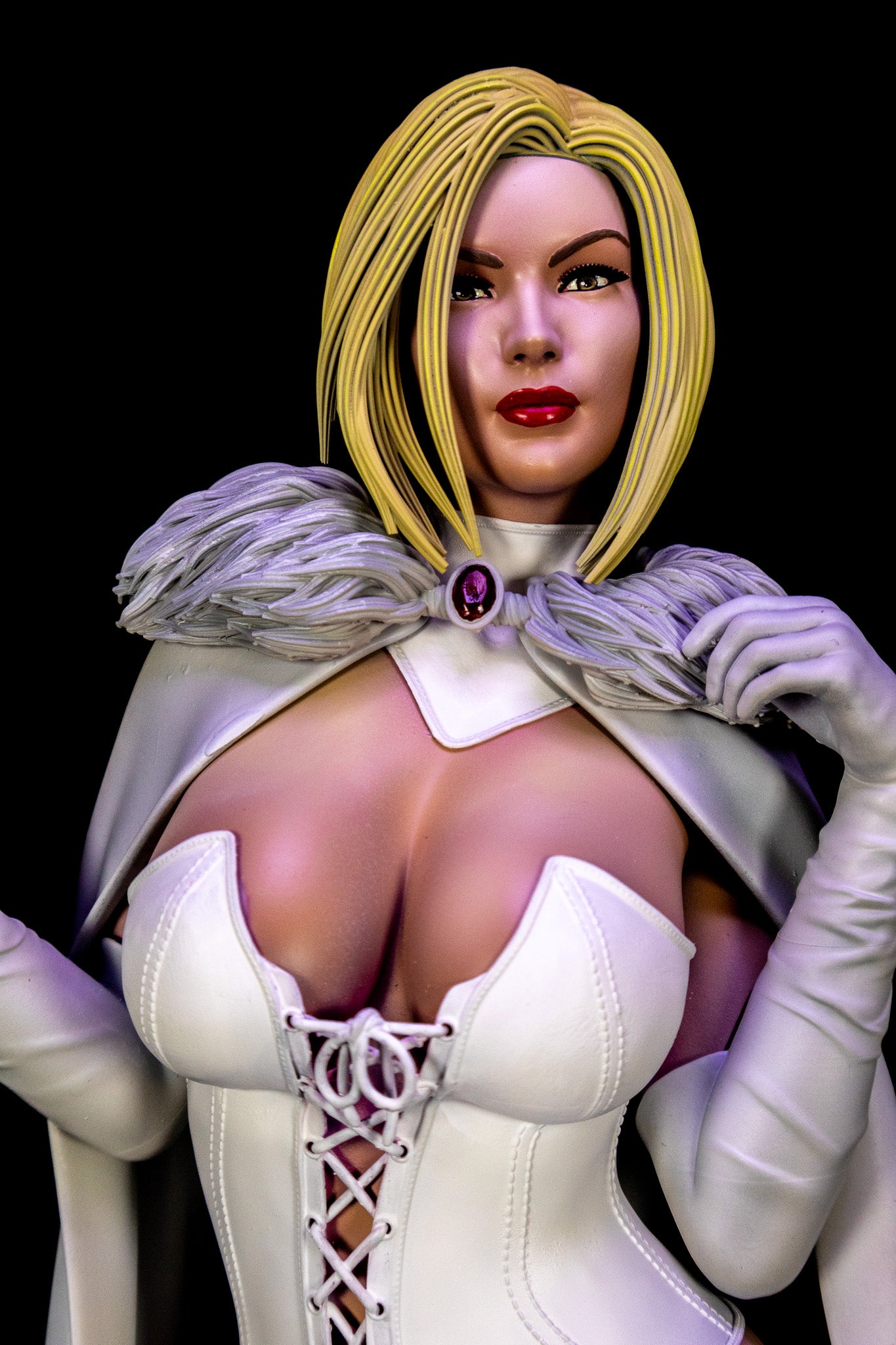 Emma Frost Resin Fan Art Pro Painted - MTO (A3Dv1)