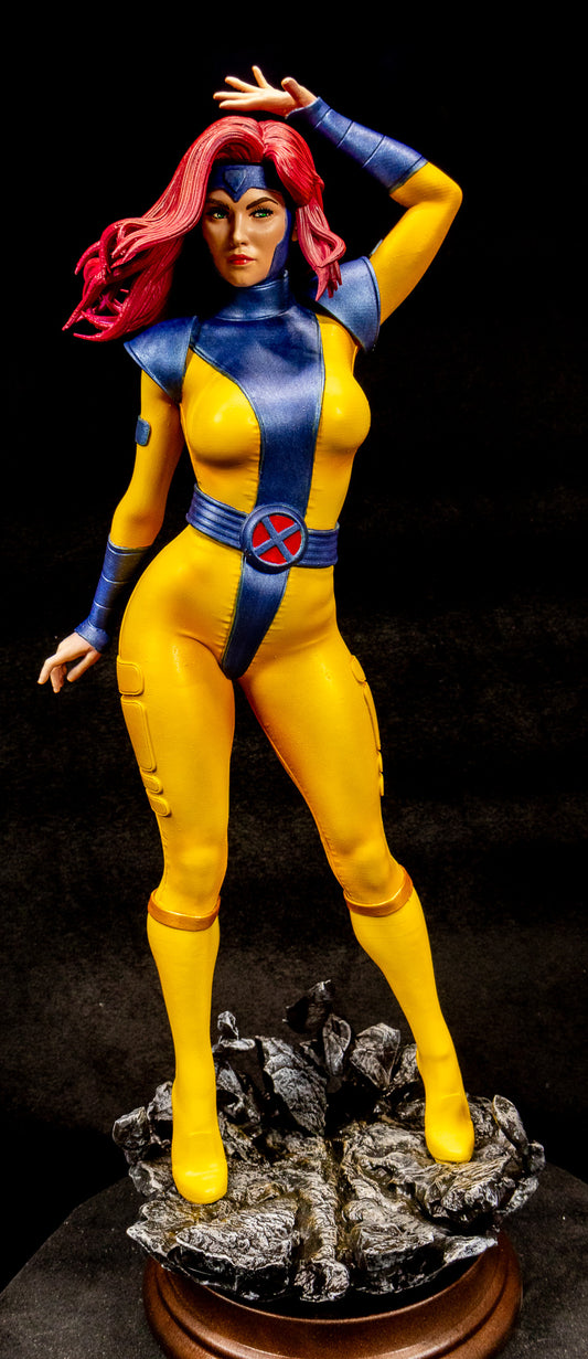 Jean Grey Resin Fan Art Pro Painted - MTO