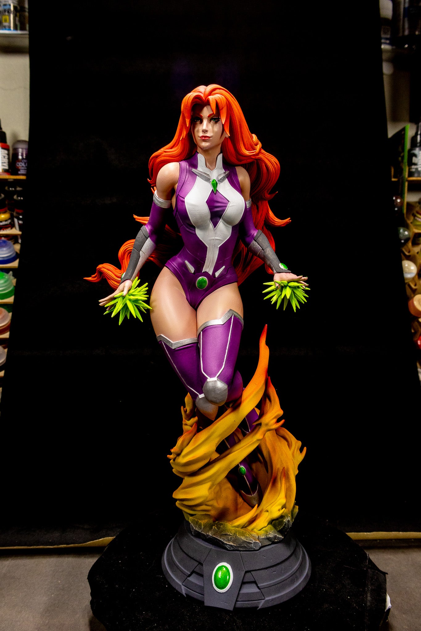 Starfire Resin Fan Art Sculpture 3DMoonn