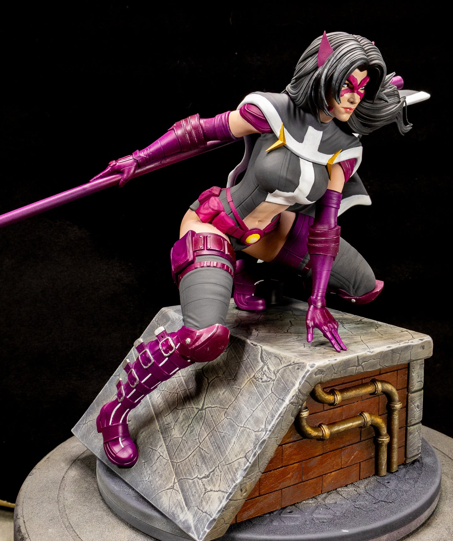 Huntress Resin Fan Art Sculpture 3DMoonn