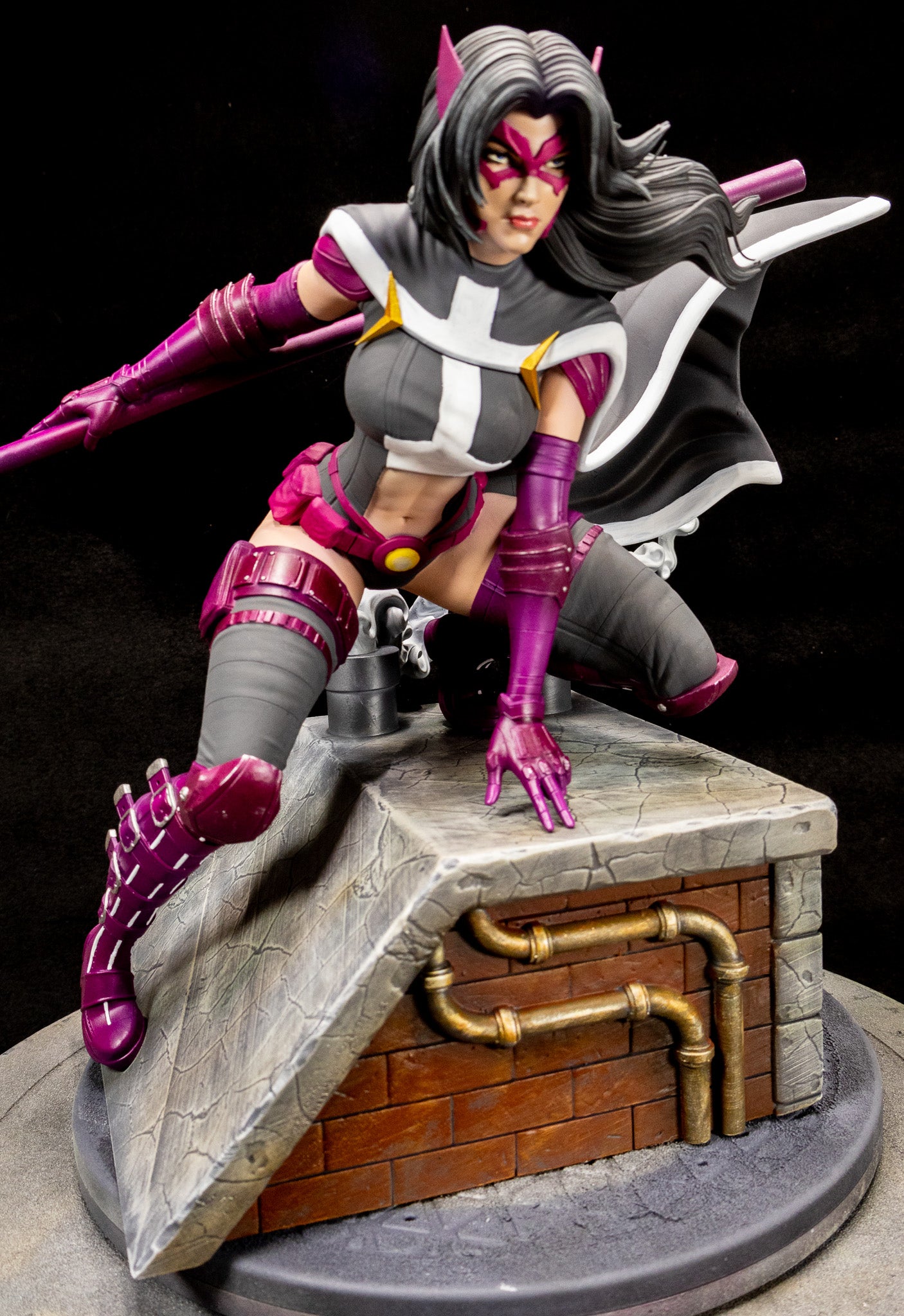 Huntress Resin Fan Art Sculpture 3DMoonn