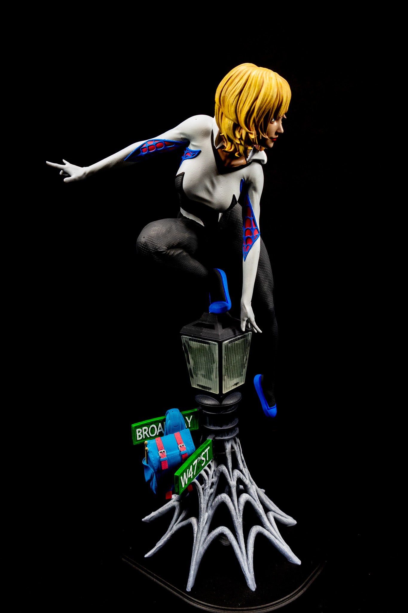 Spider-Gwen Sanix Resin Fan Art Pro Painted - MTO