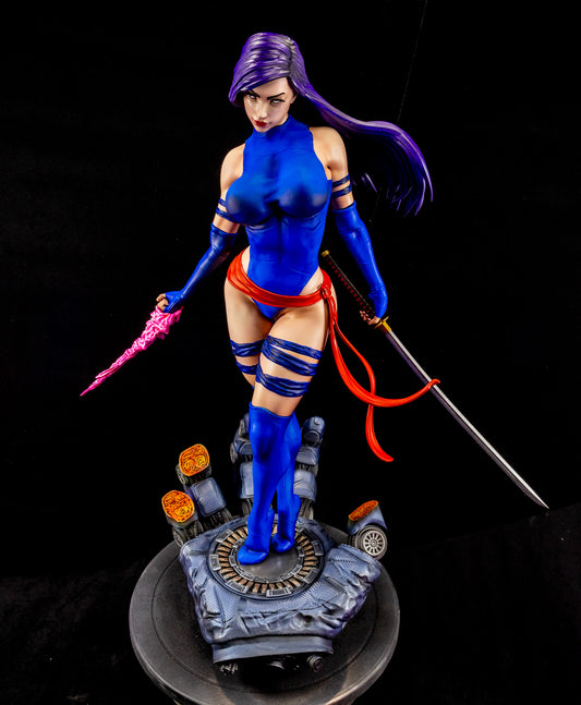 Psylocke Resin Fan Art Pro Painted - MTO A3D