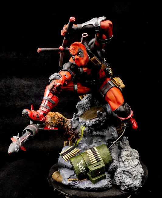 Deadpool Resin Fan Art Pro Painted - MTO (ZEZ)