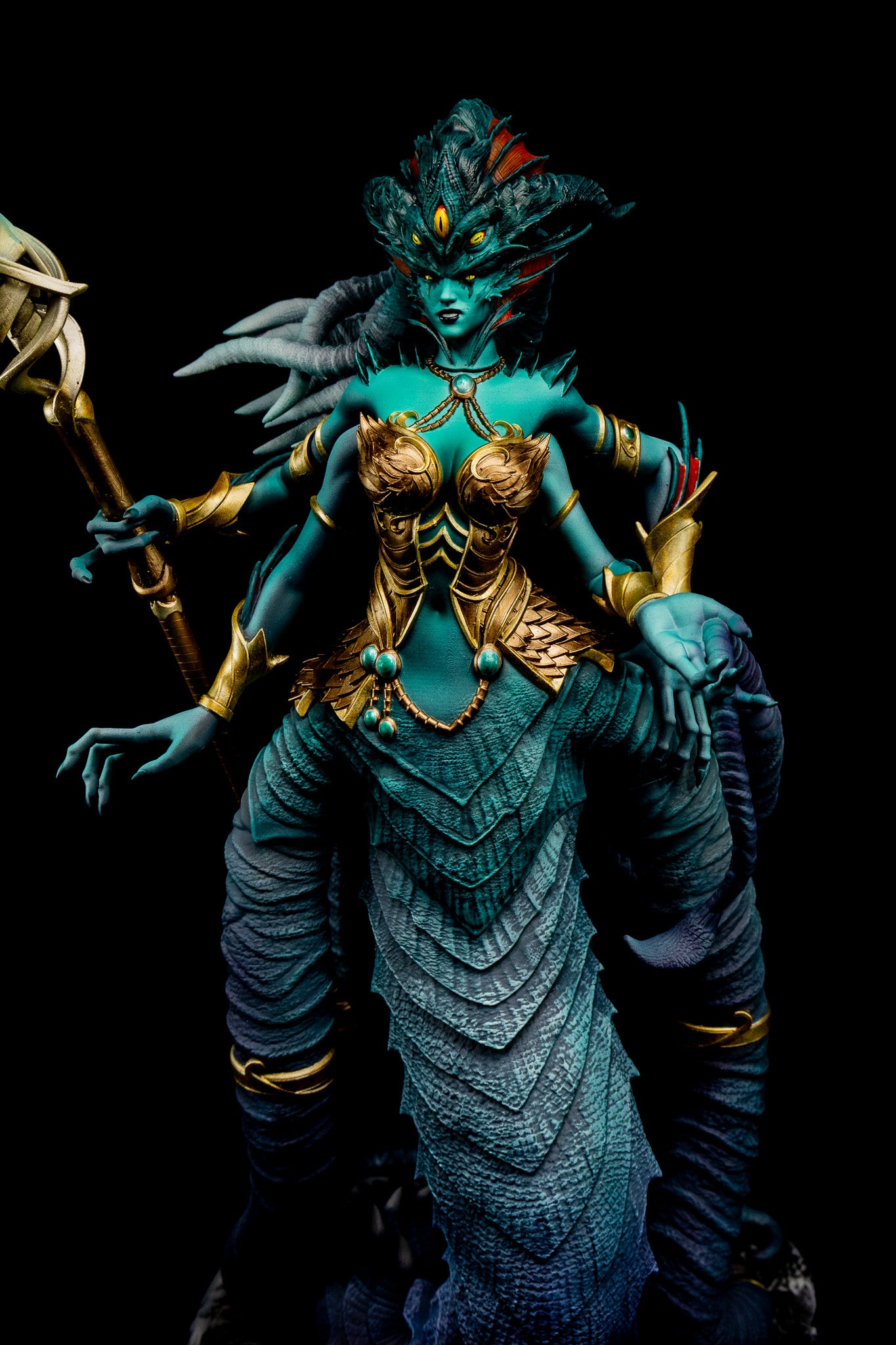 Queen Azshara Resin Fan Art - MTO