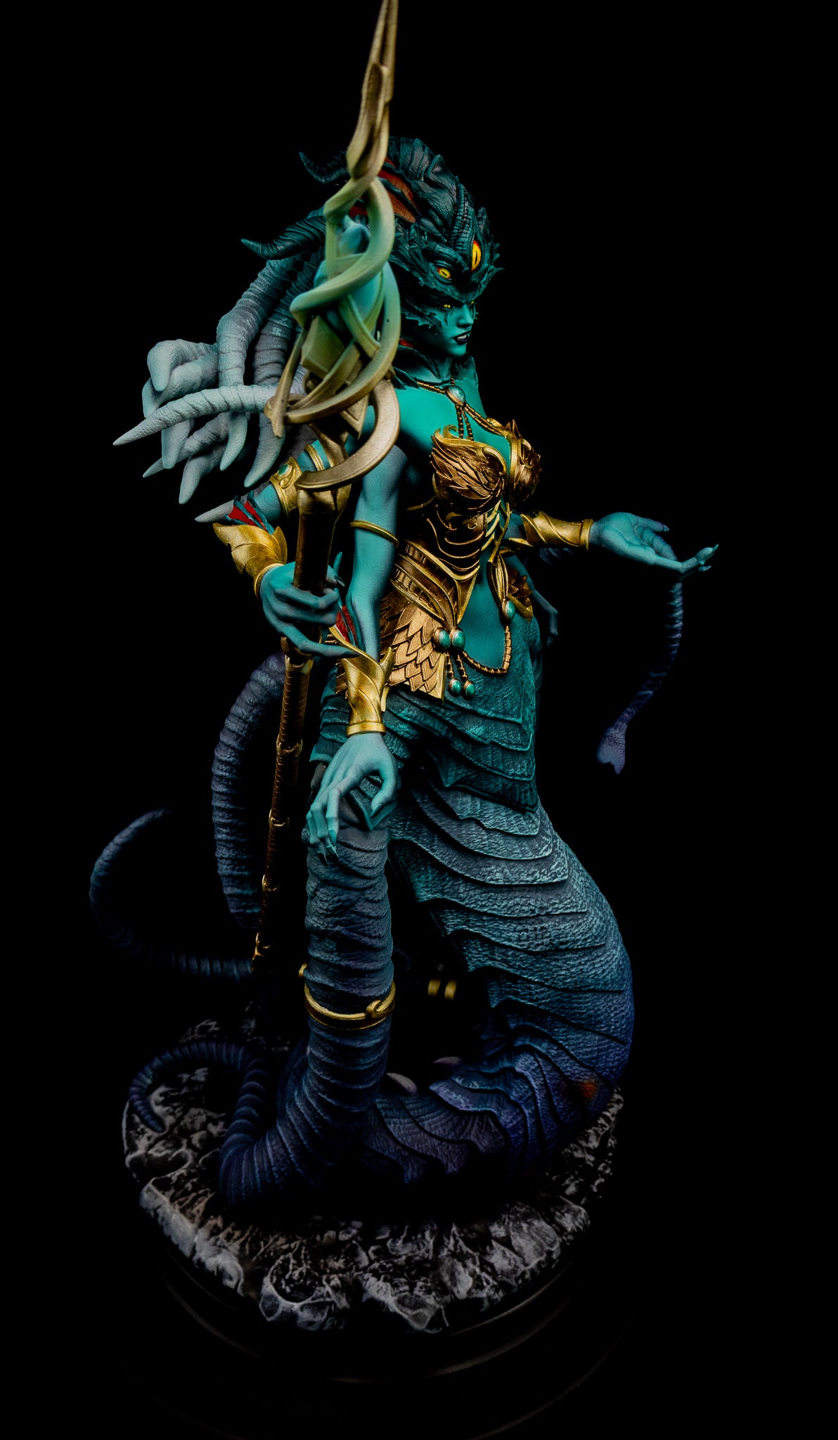 Queen Azshara Resin Fan Art - MTO