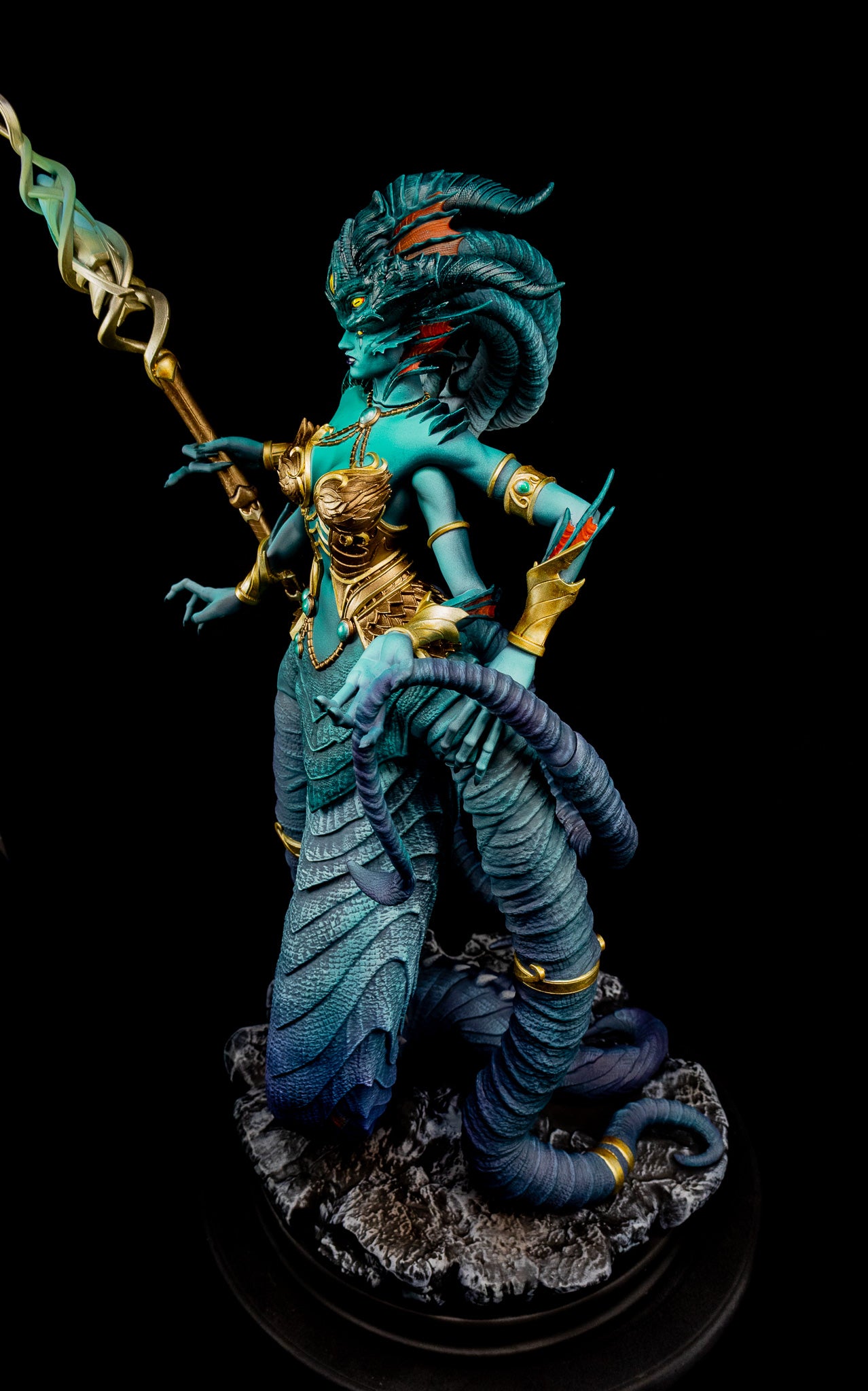Queen Azshara Resin Fan Art - MTO