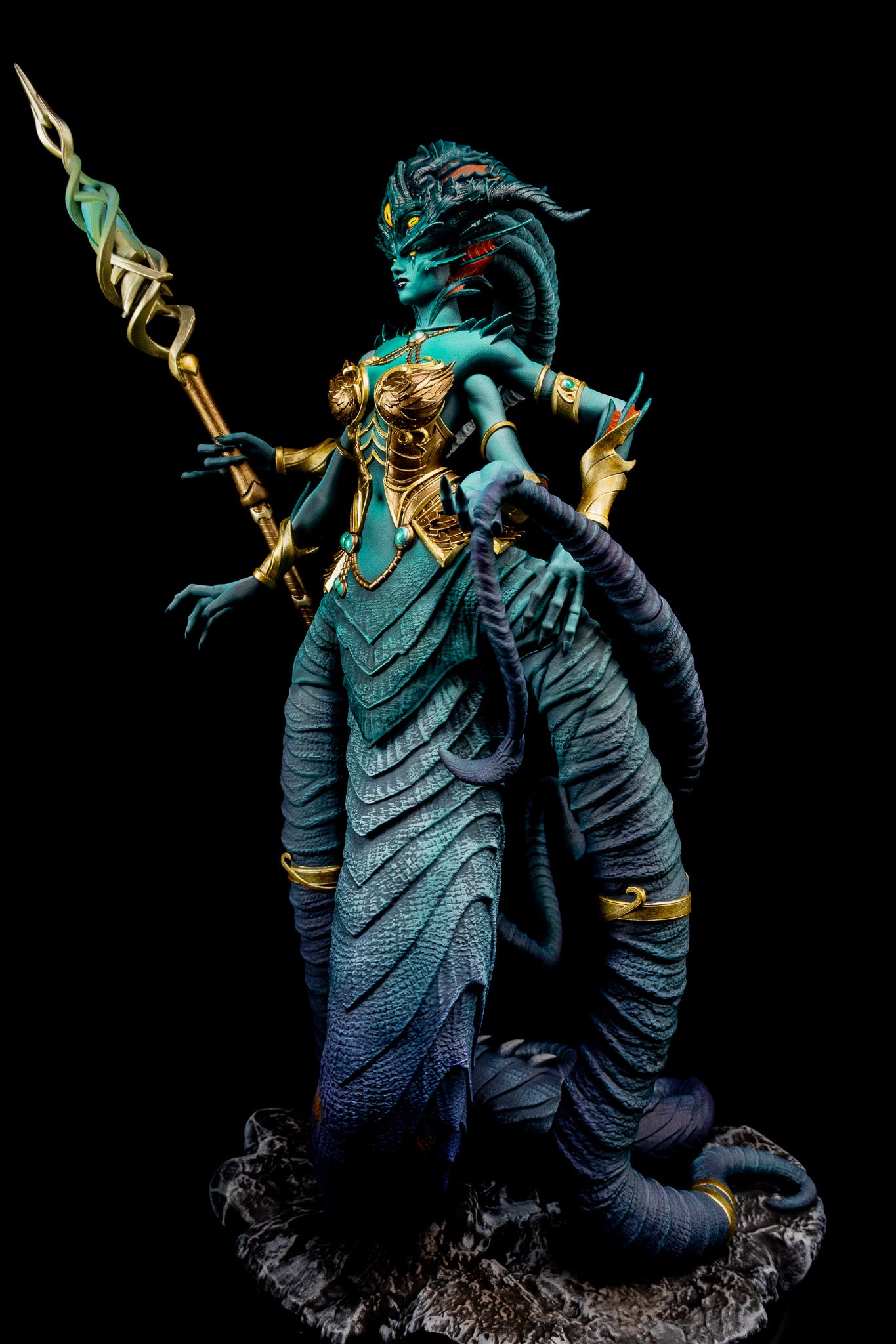 Queen Azshara Resin Fan Art - MTO
