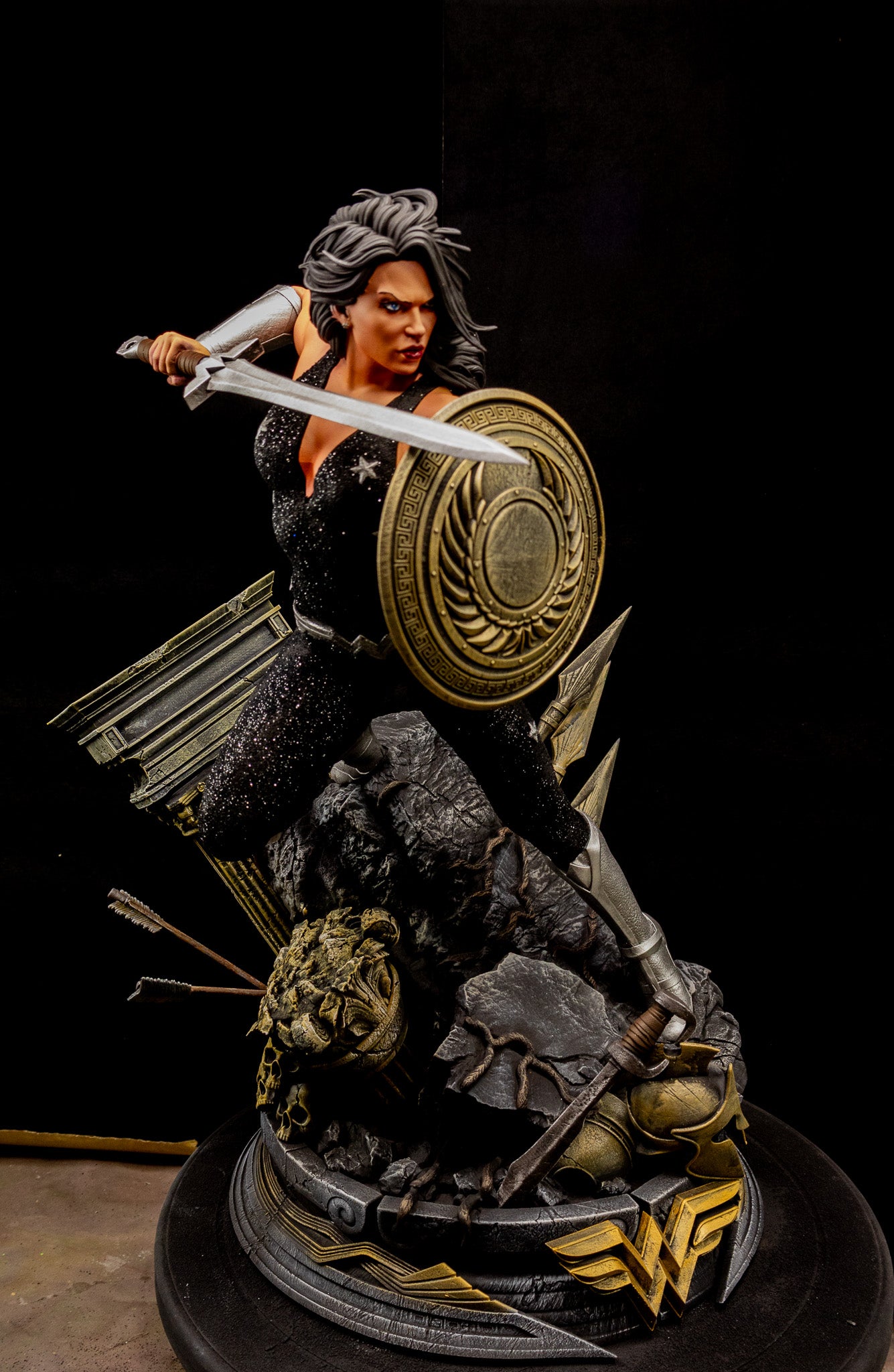 Donna Troy Collectible Resin Fan Art Pro Painted - MTO (Design by B3dserk)
