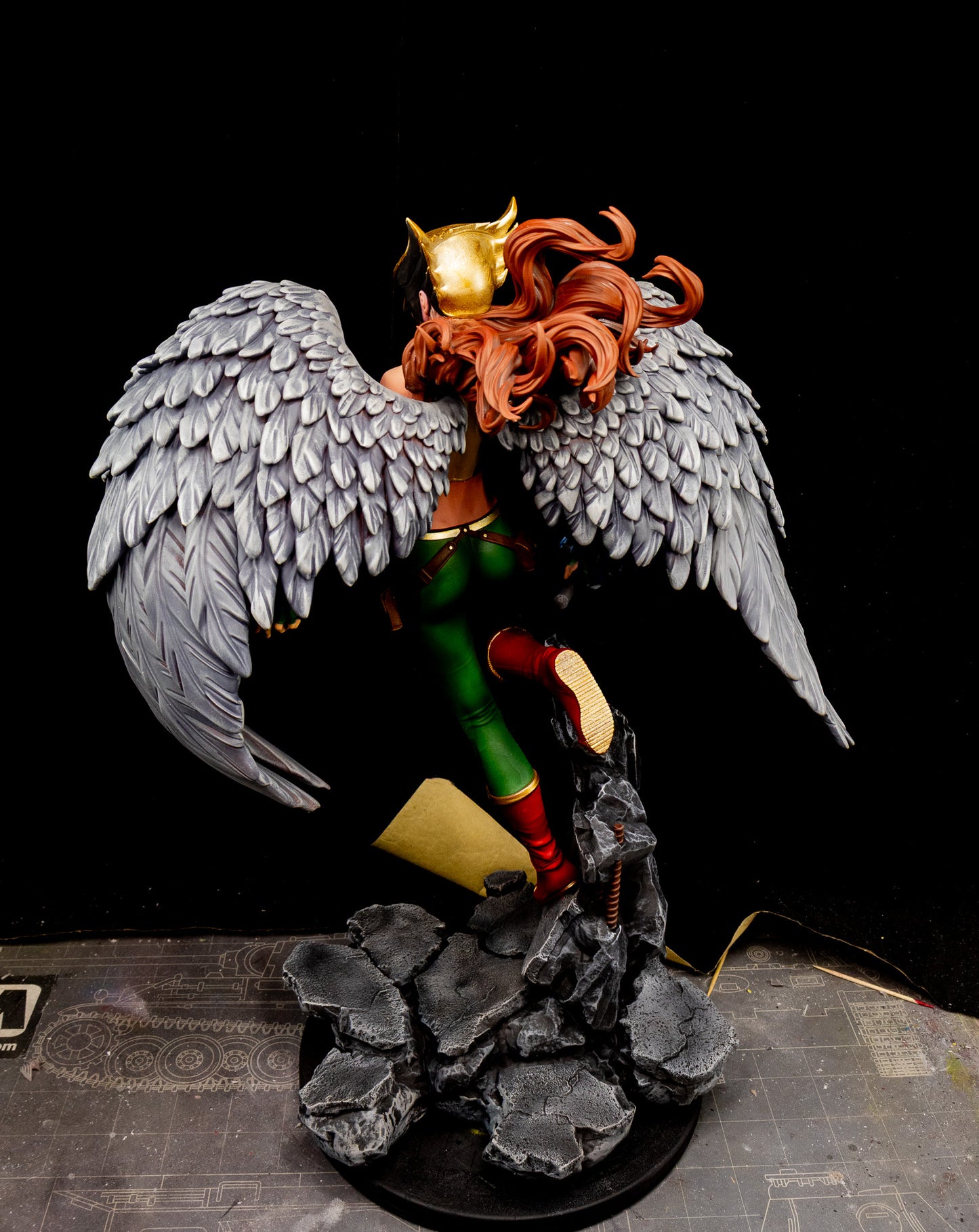 Hawkgirl Resin Fan Art - MTO (Abe3D)