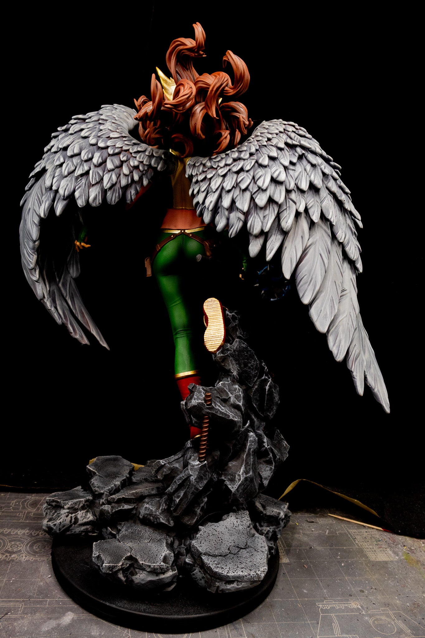 Hawkgirl Resin Fan Art - MTO (Abe3D)