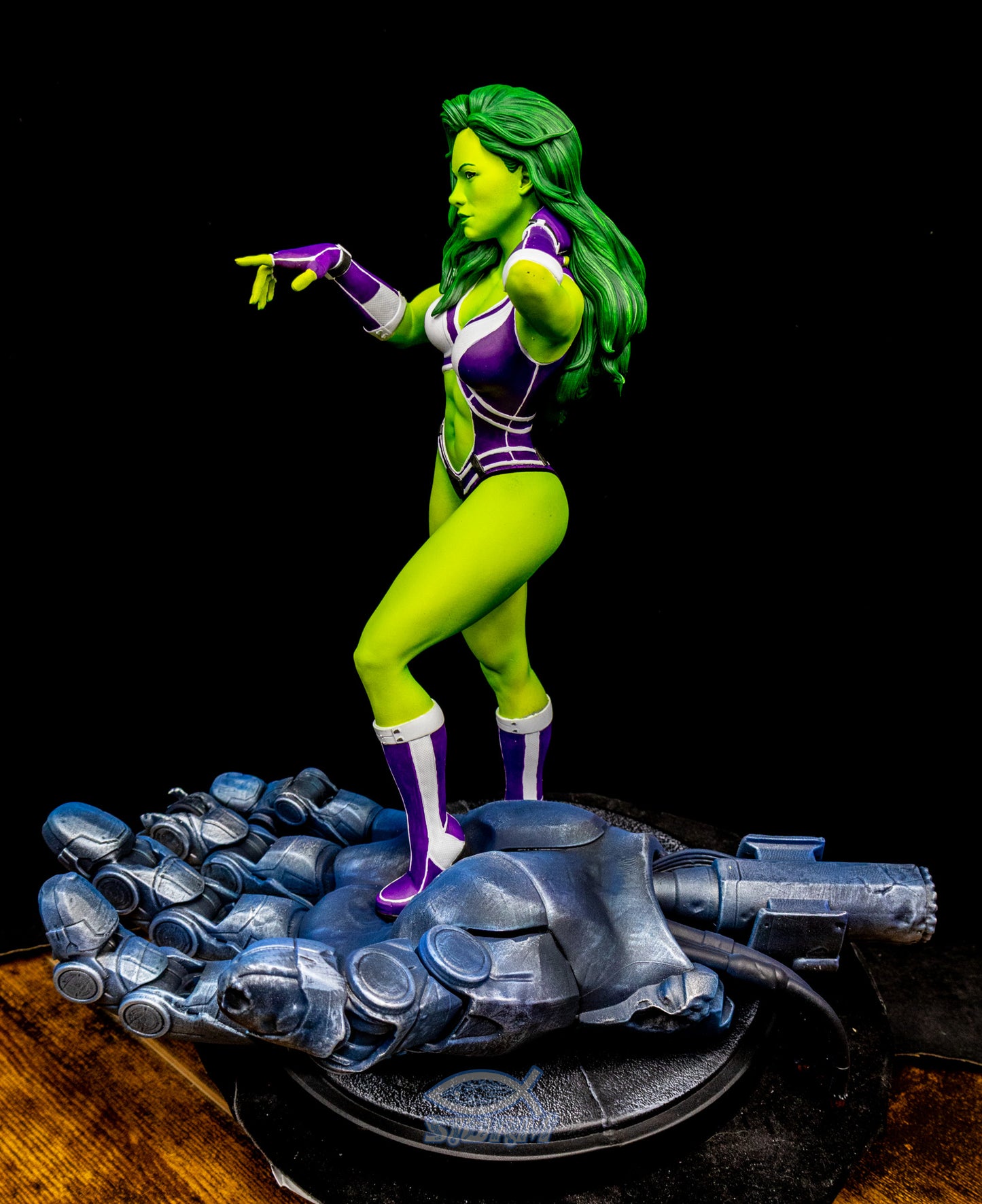 She-Hulk Collectible Resin Fan Art Pro Painted - MTO (OC)