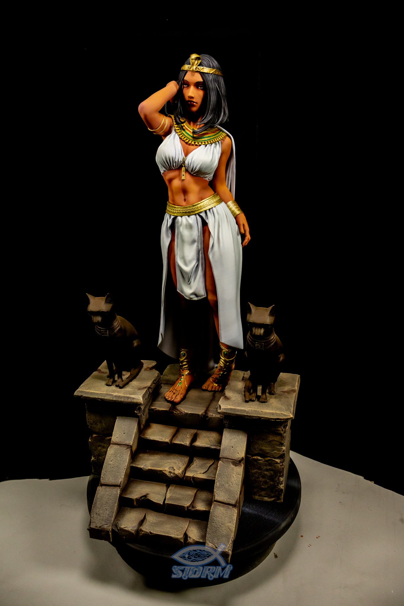 Cleopatra Resin Fan Art - MTO (CA3D)