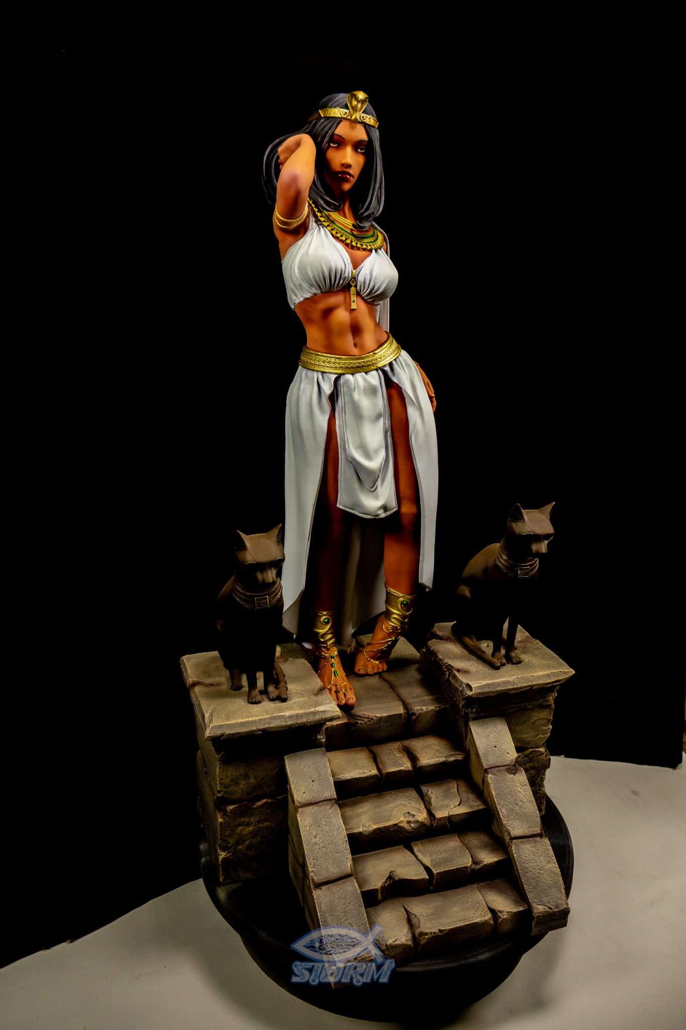 Cleopatra Resin Fan Art - MTO (CA3D)