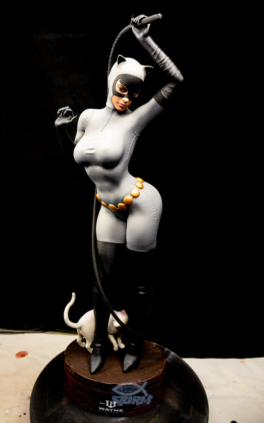 Catwoman Classic Resin Fan Art Pro Painted - MTO
