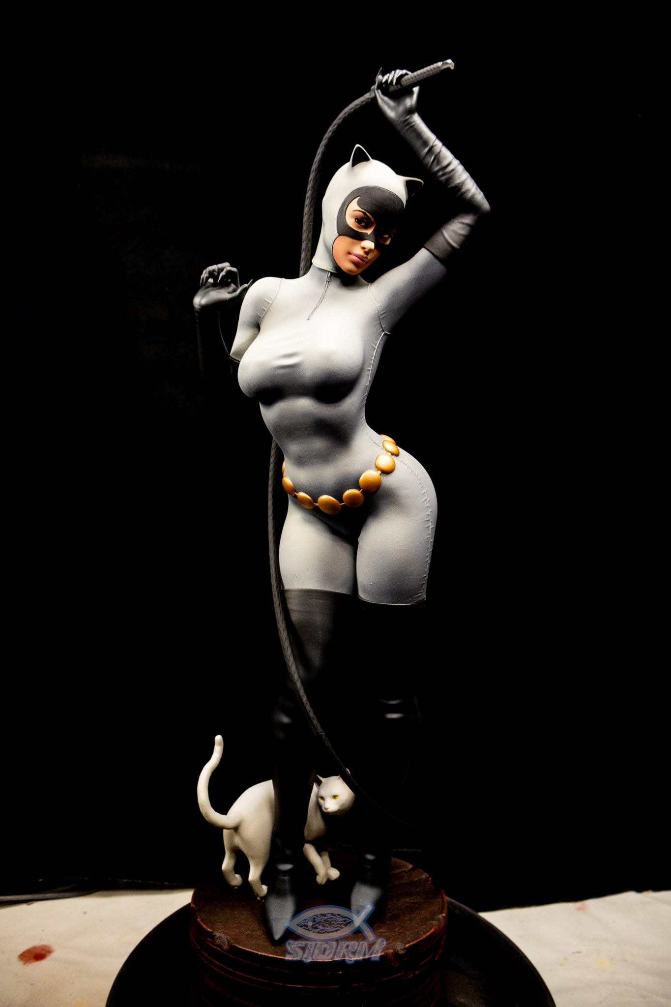 Catwoman Classic Resin Fan Art Pro Painted - MTO