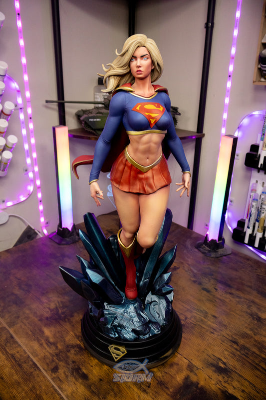 Supergirl Resin Sculpture Fan Art - MTO (SDO)