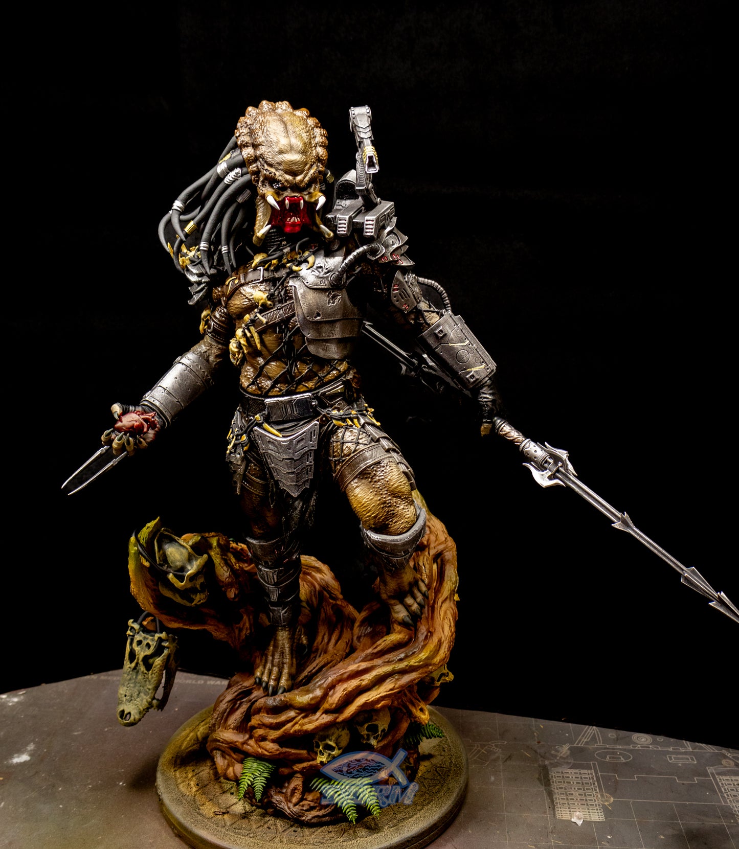 Deadly Alien Warrior Resin Fan Art - MTO (ZEZ)