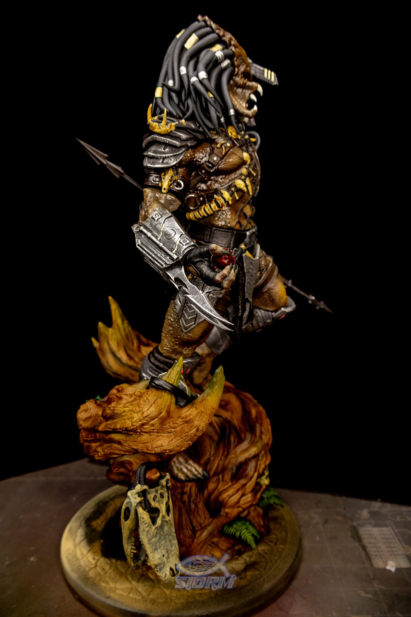 Deadly Alien Warrior Resin Fan Art - MTO (ZEZ)