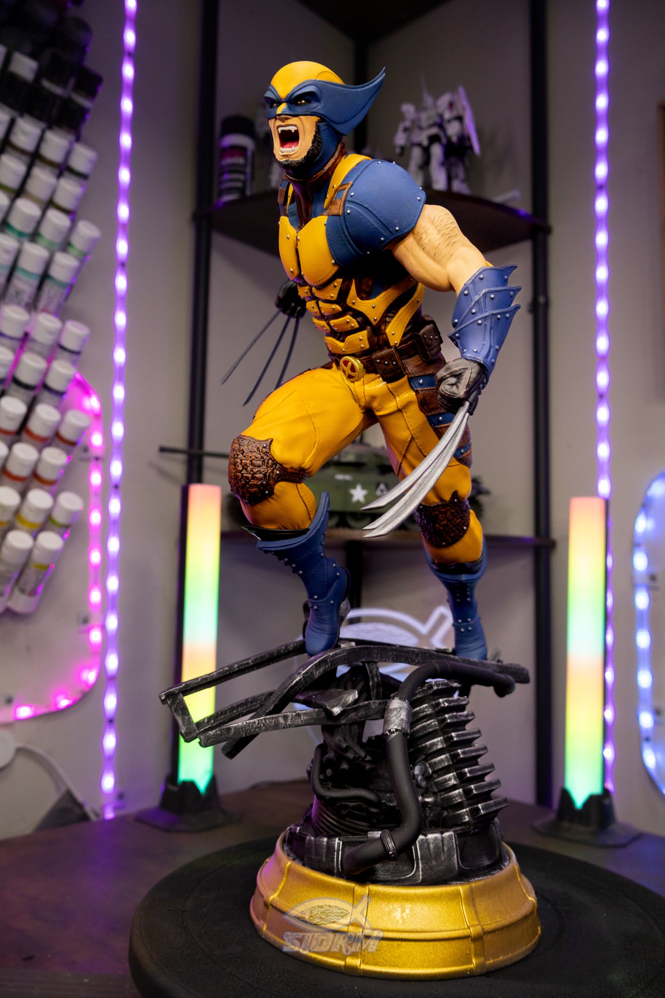 Wolverine Sanix V1 Resin Fan Art Pro Painted - MTO