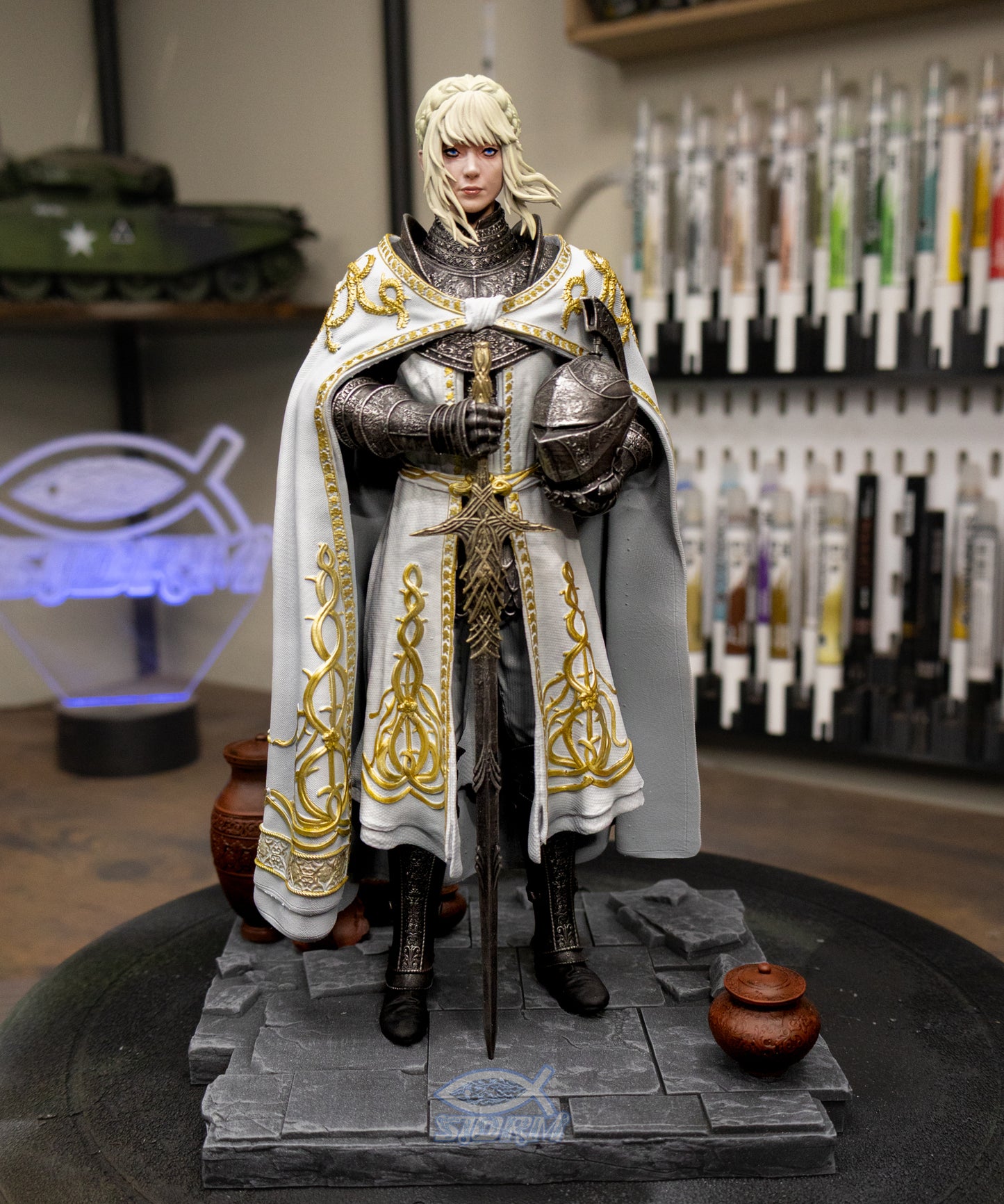 Leda Resin Fan Art (Design by Bulkamancer)