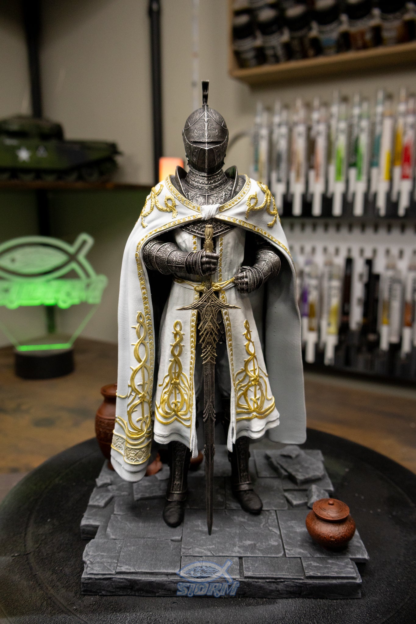 Leda Resin Fan Art (Design by Bulkamancer)