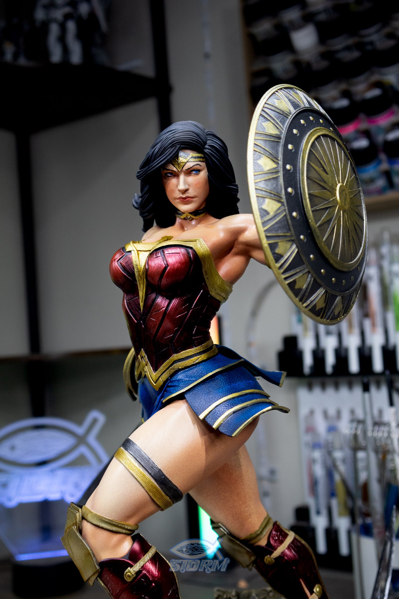 Wonder Woman Resin Fan Art Pro Painted - MTO (ZEZ