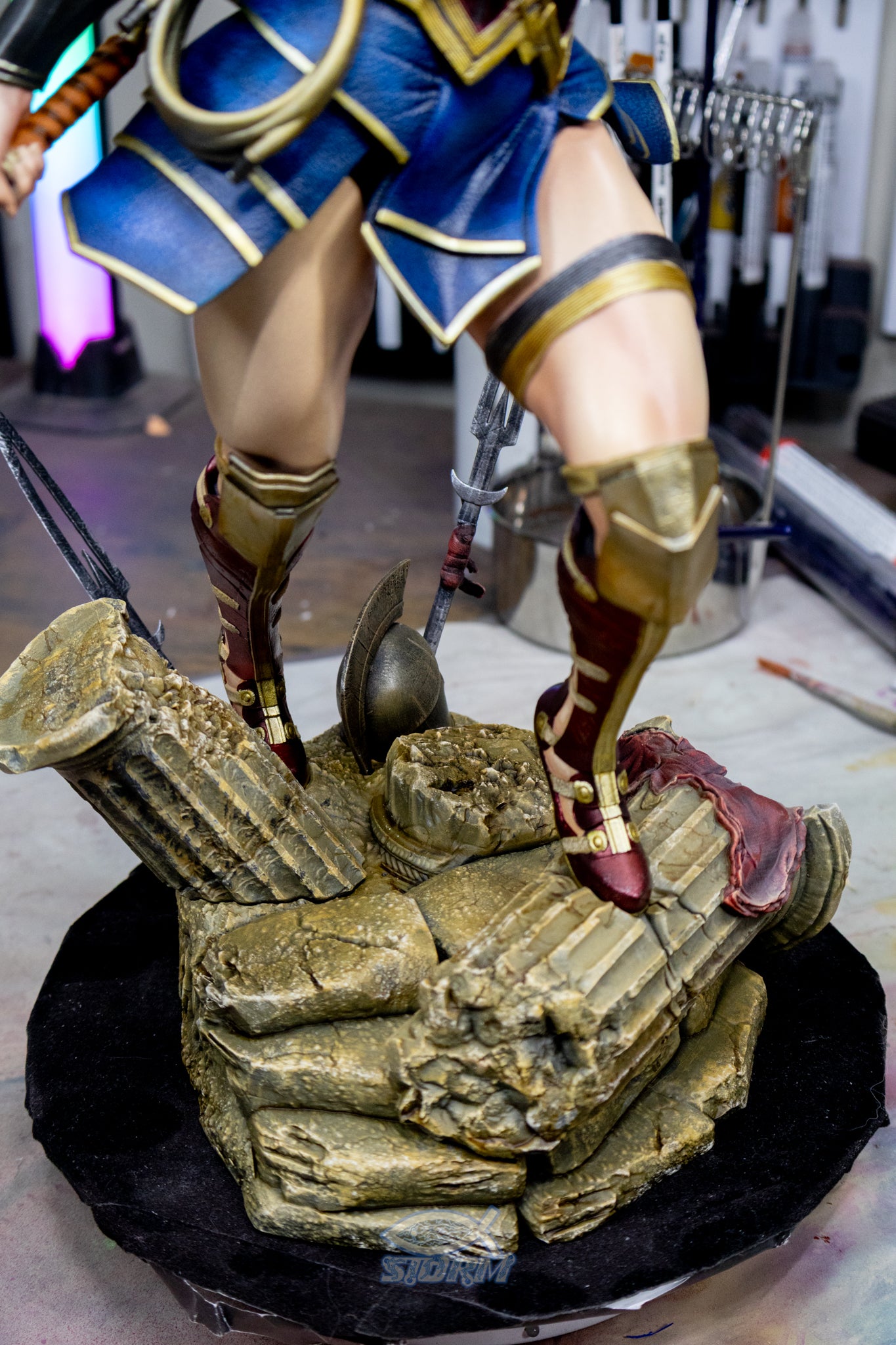 Wonder Woman Resin Fan Art Pro Painted - MTO (ZEZ)