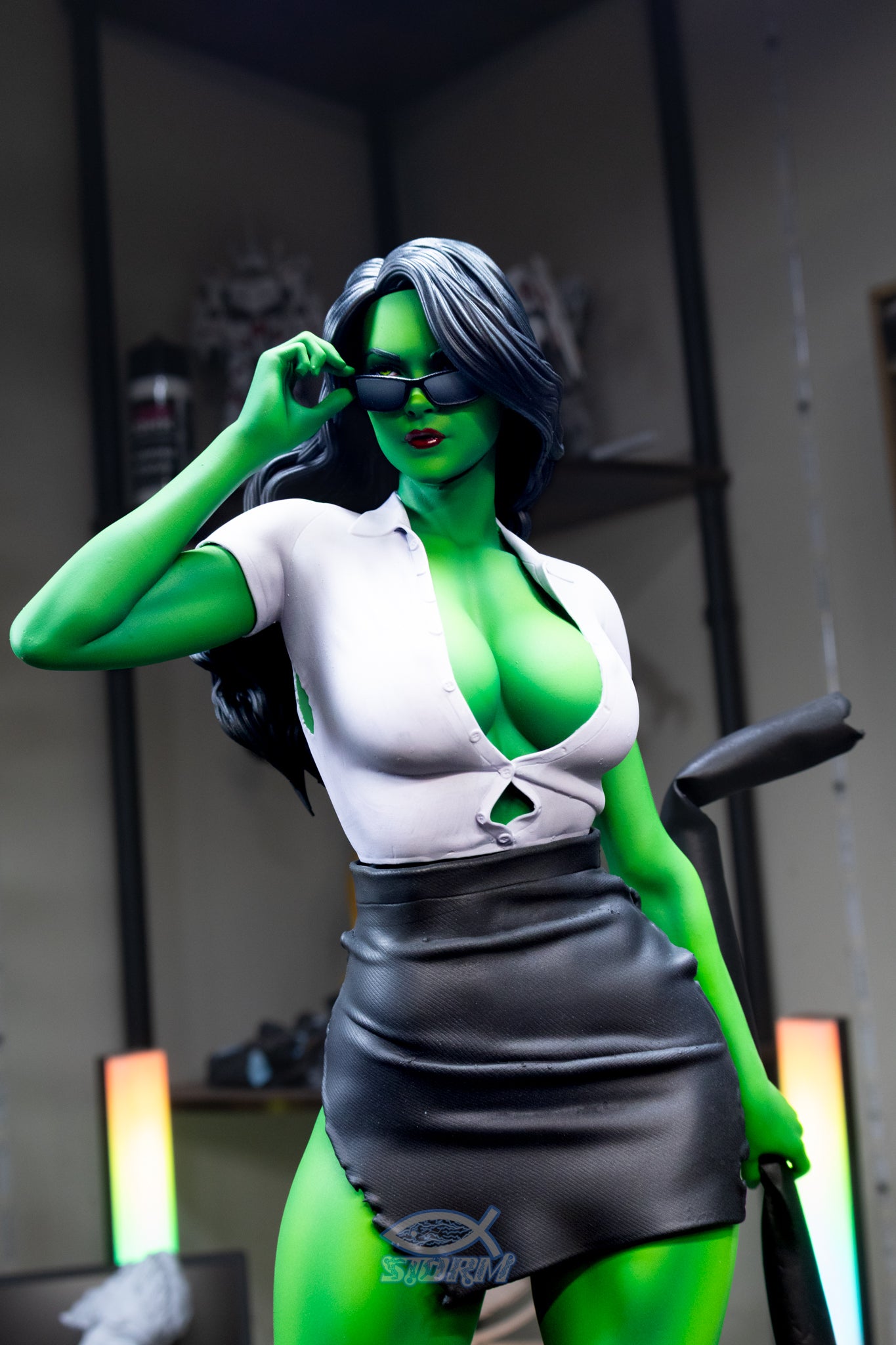 She-Hulk Resin Fan Art - MTO (Design by Abe3D)