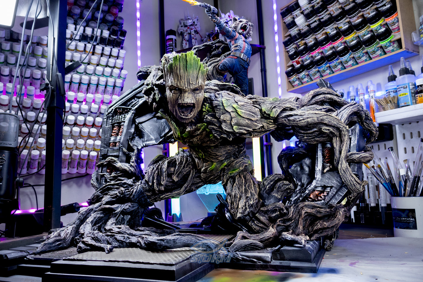 Rocket and Groot - MTO (Designed by ZEZ Studios)