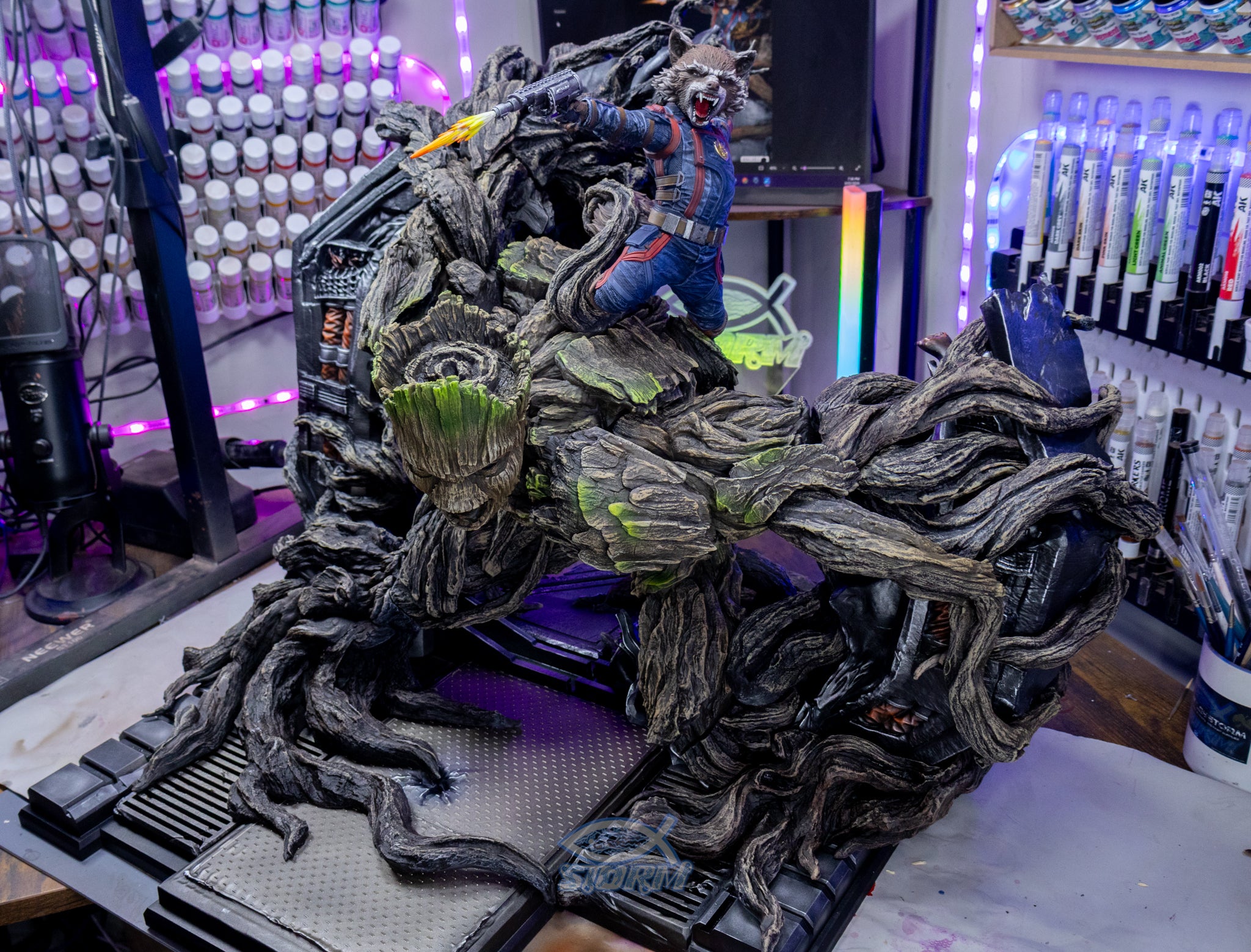 Rocket and Groot - MTO (Designed by ZEZ Studios) – RelentlesStorm
