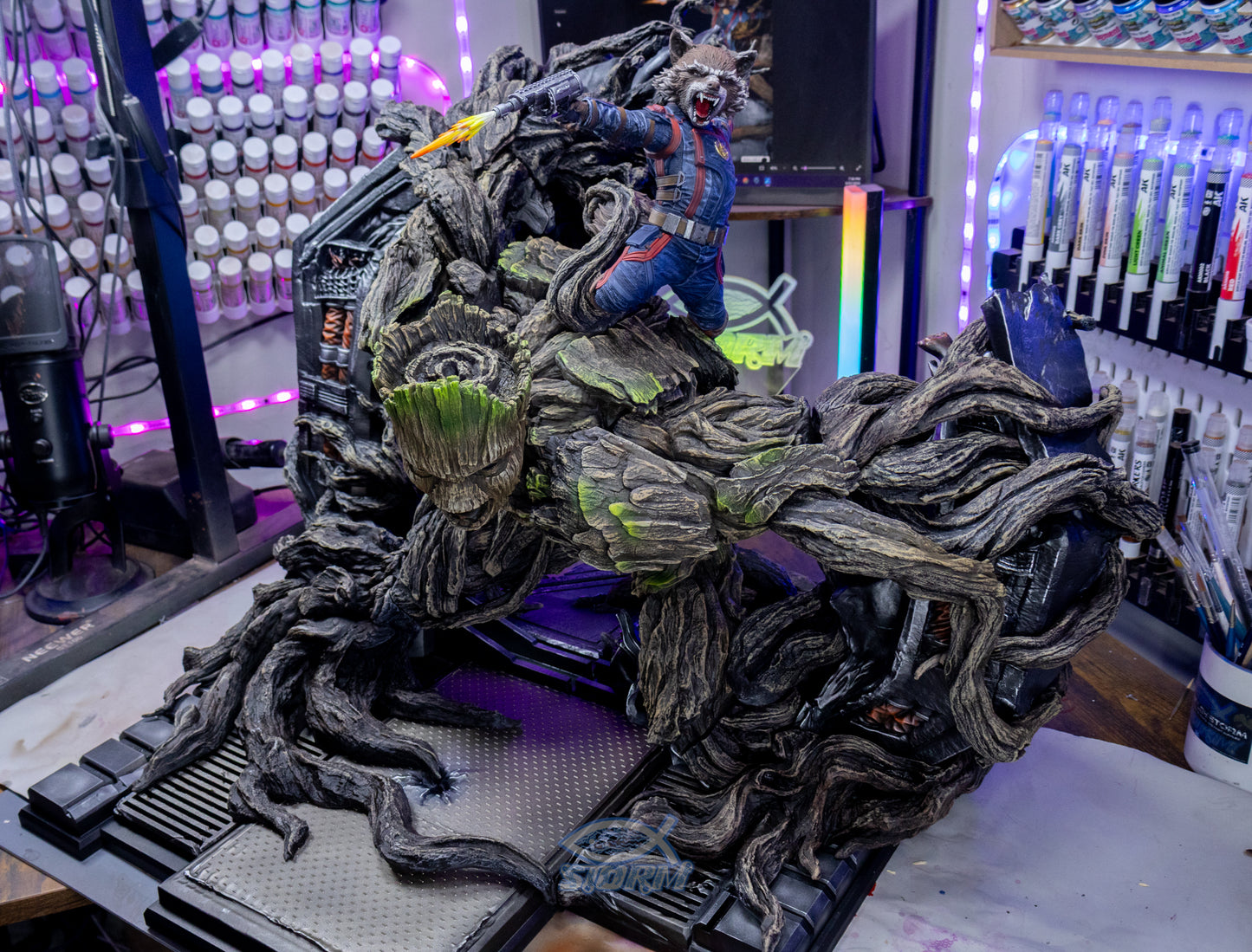 Rocket and Groot - MTO (Designed by ZEZ Studios)
