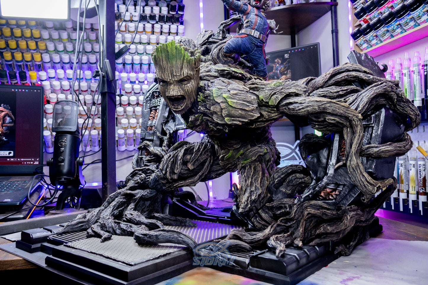 Rocket and Groot - MTO (Designed by ZEZ Studios)