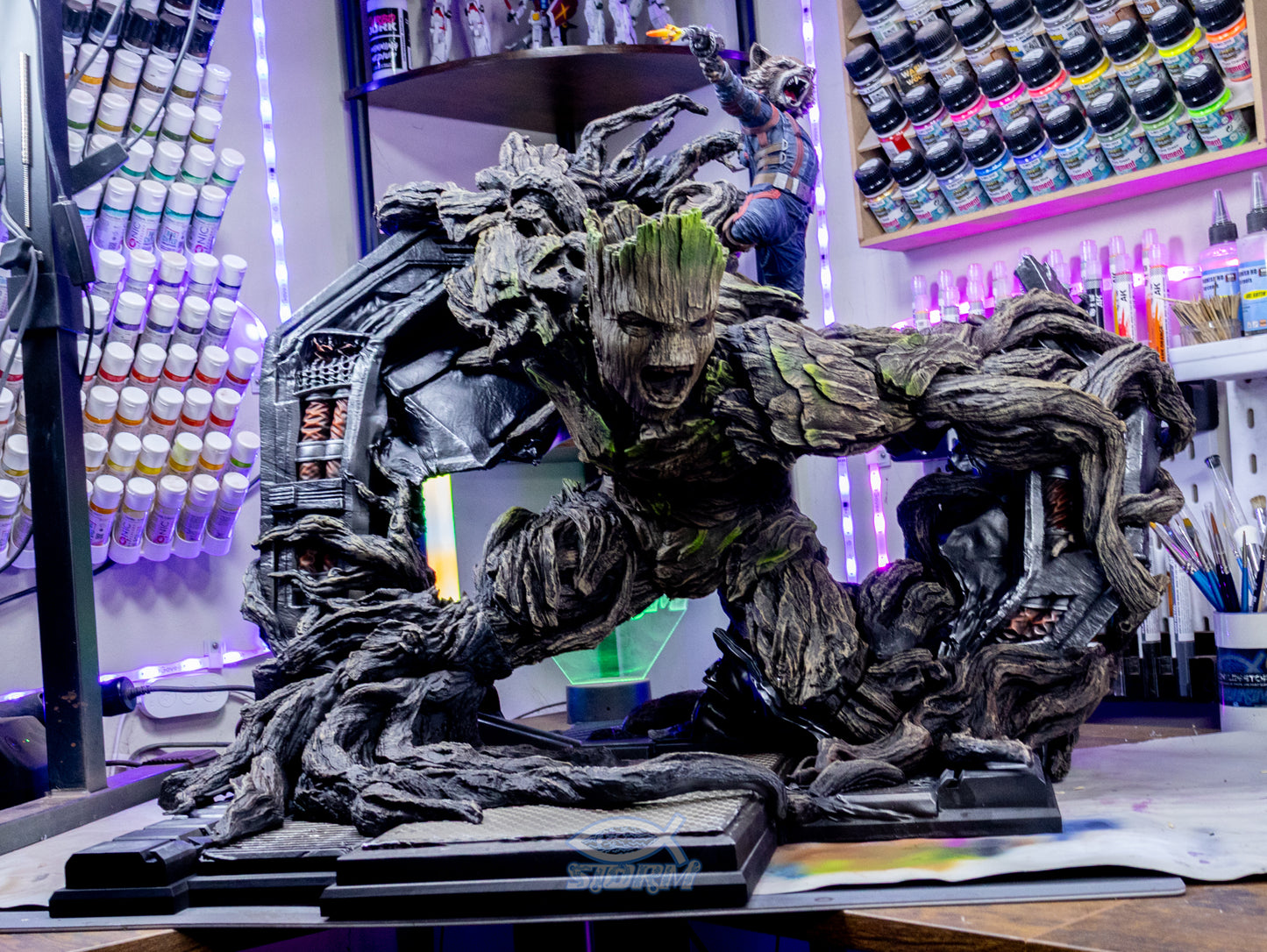 Rocket and Groot - MTO (Designed by ZEZ Studios)