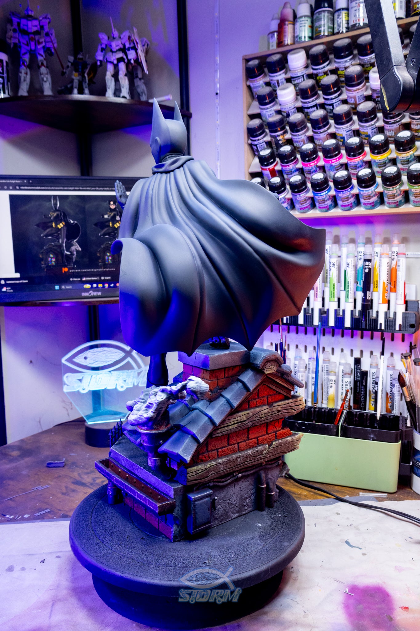 Cassandra Cain Batgirl Resin Fan Art - MTO