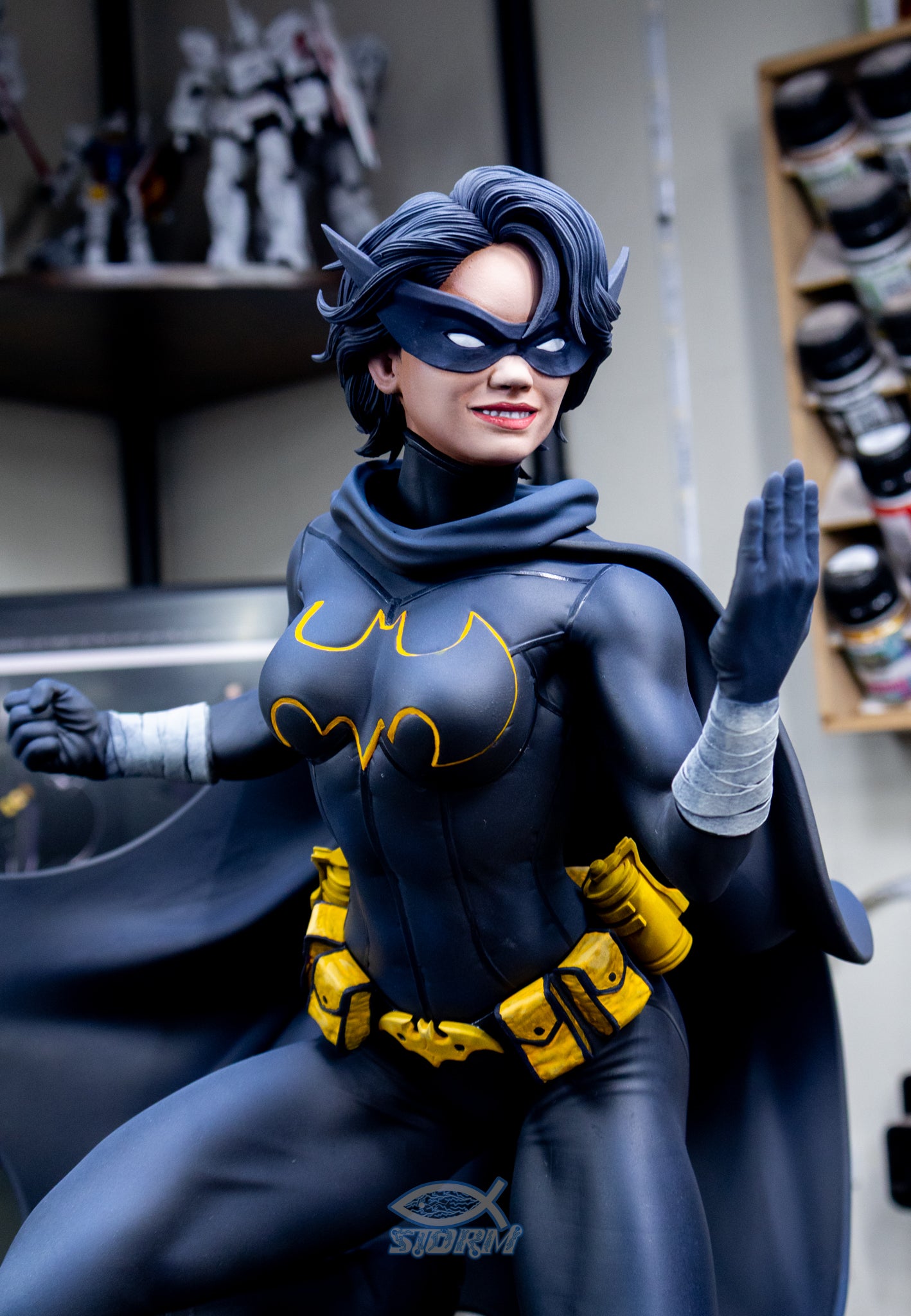 Cassandra Cain Batgirl Resin Fan Art - MTO