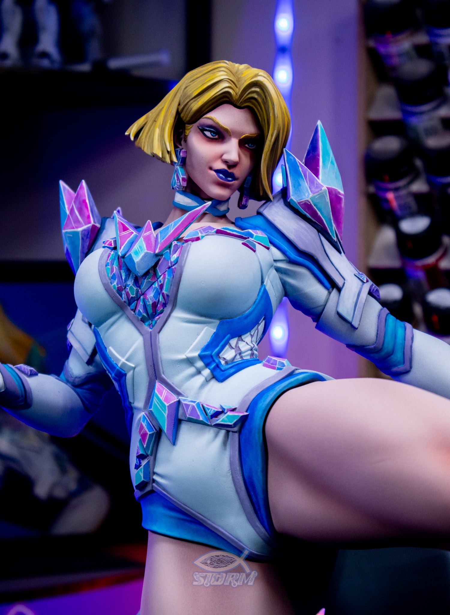 Marvel Rivals Emma Frost Resin Fan Art - MTO (Design by