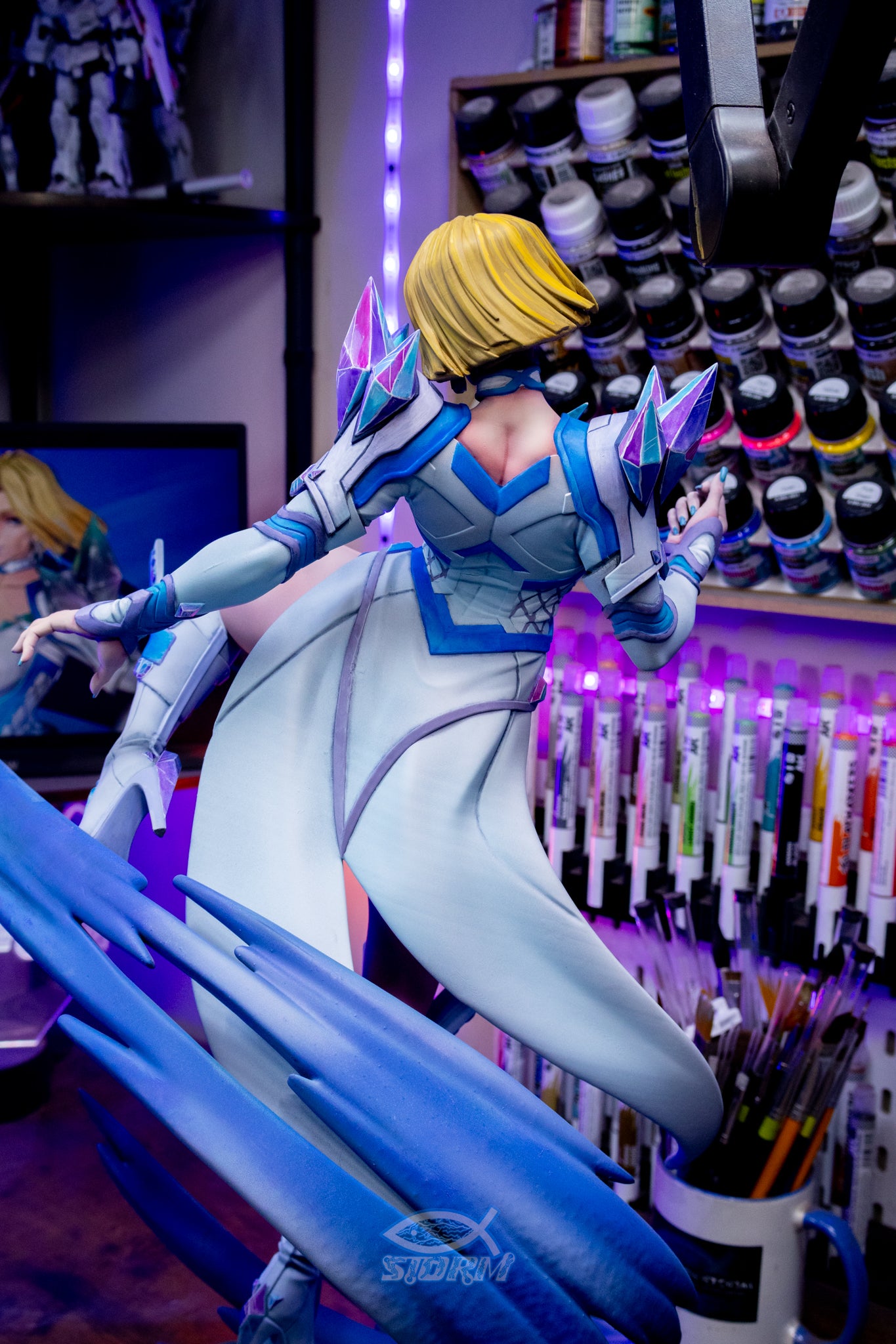 Marvel Rivals Emma Frost Resin Fan Art - MTO (Design by Bulkamancer)