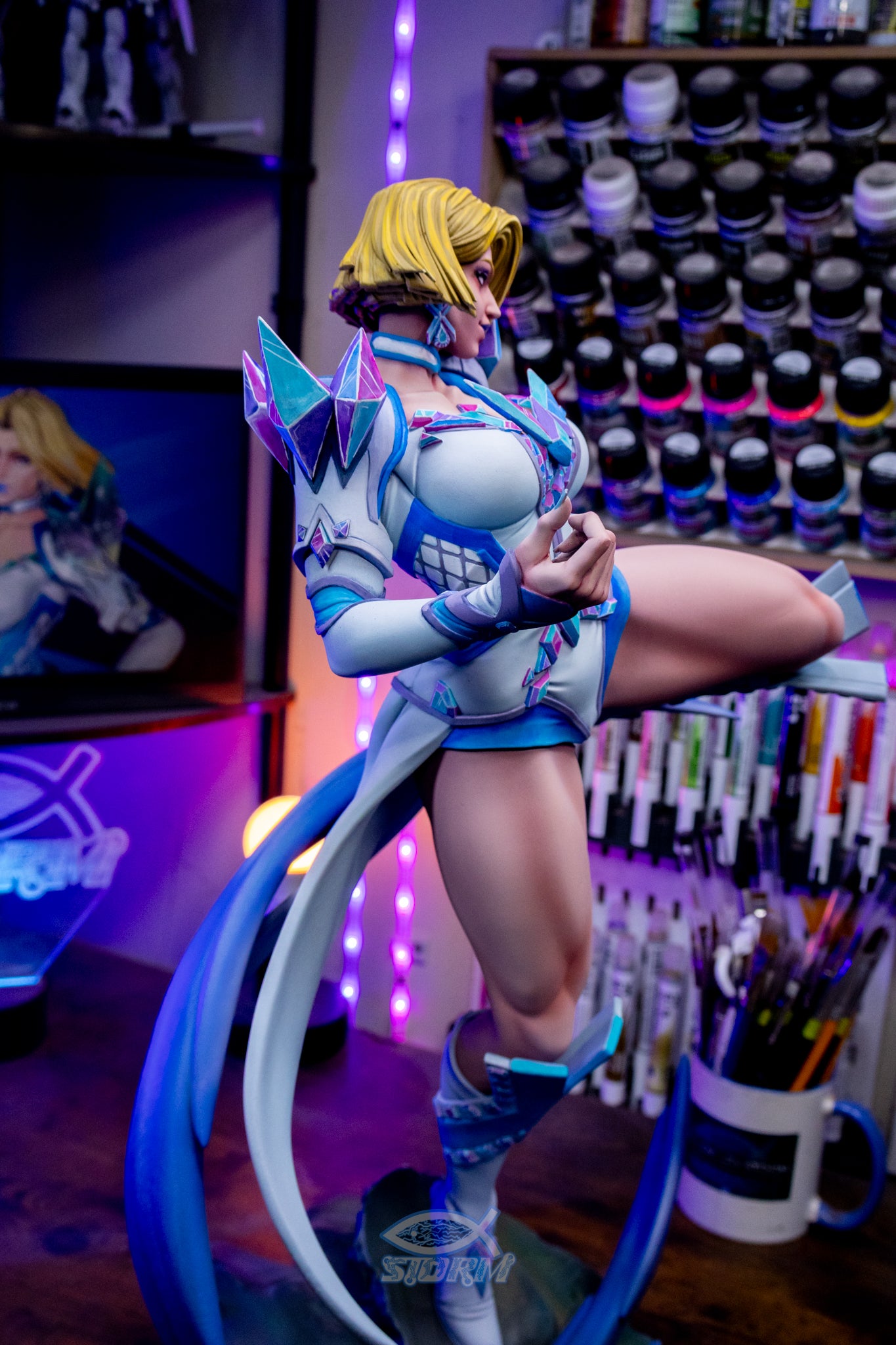 Marvel Rivals Emma Frost Resin Fan Art - MTO (Design by Bulkamancer)