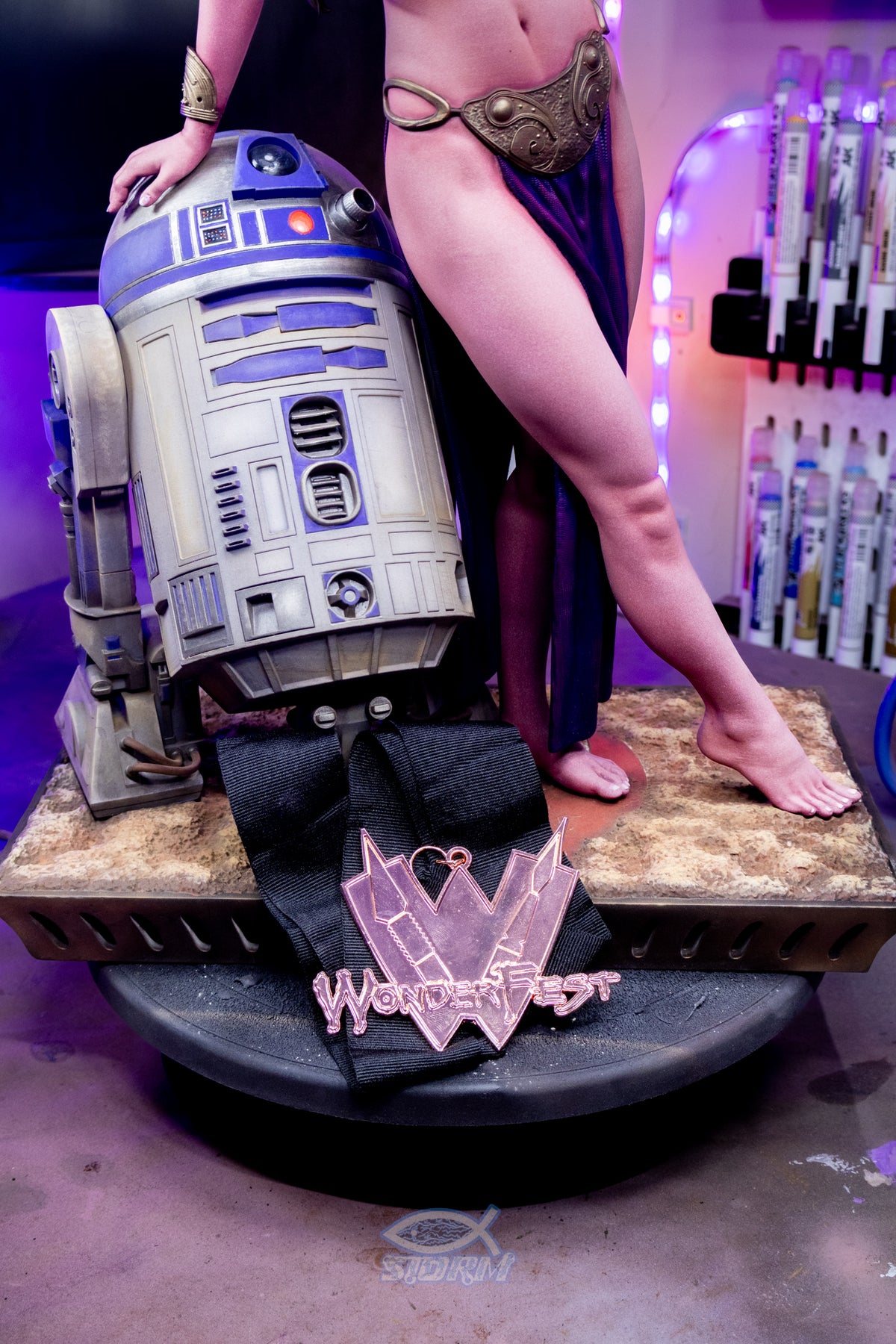 Princess Leia Star Wars Resin Art - IN STOCK