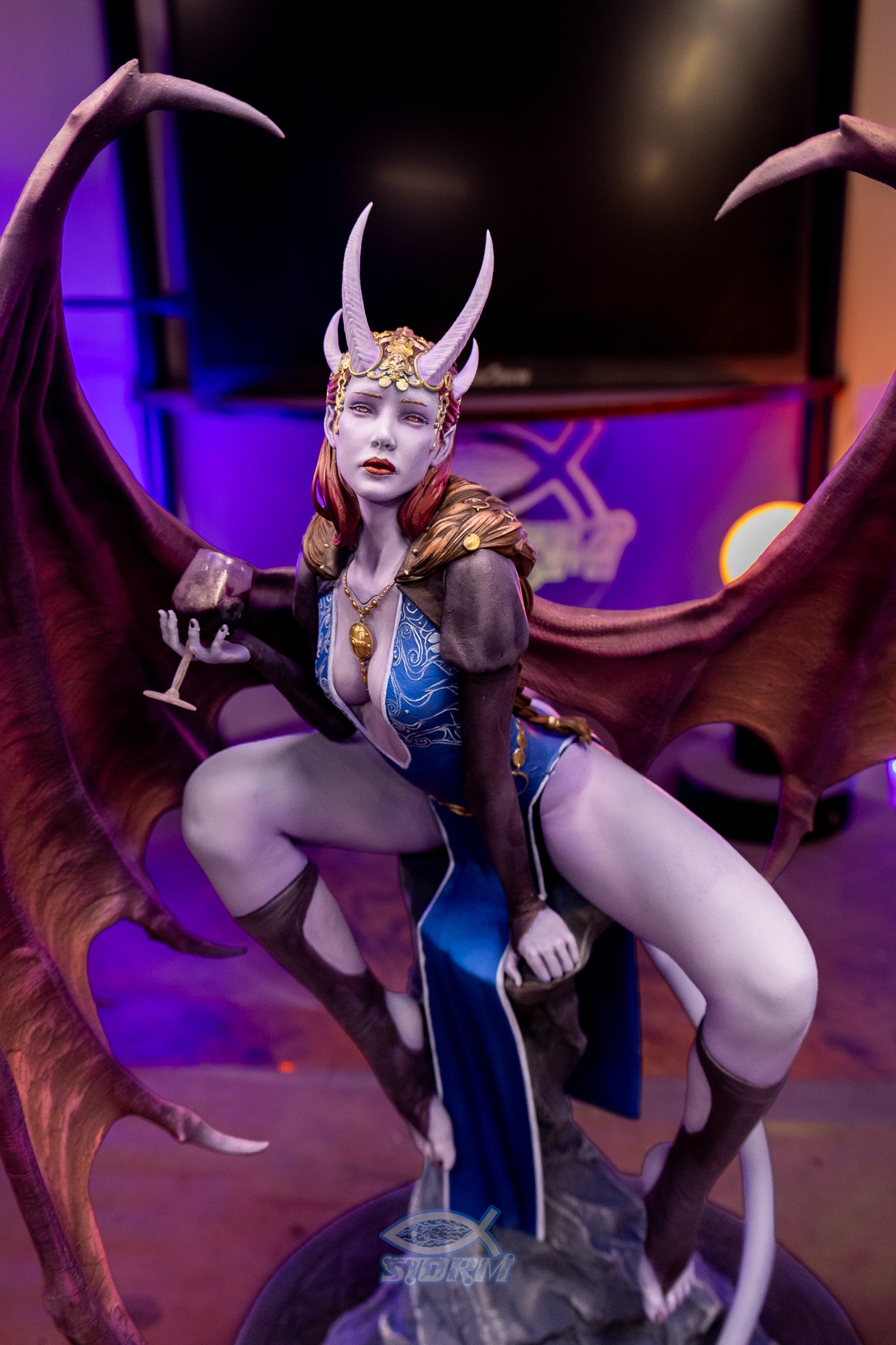 【未塗装】 バルダーズ・ゲート3 Mizora 1/9 レジンガレージキット Baldur's Gate 3 Mizora Collectible Resin Figure Pro Painted-Made