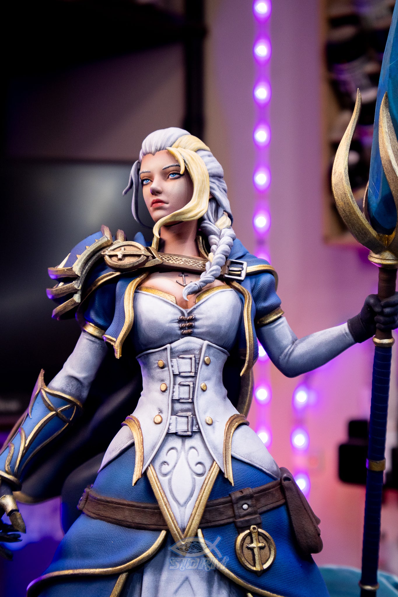 Jaina Proudmoore World of Warcraft Resin Fan Art (Design by CA3D Studios)