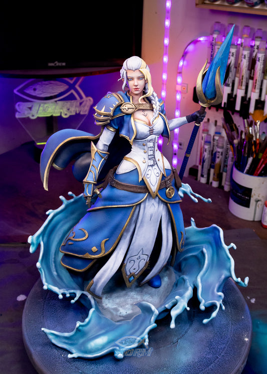 Jaina Proudmoore World of Warcraft Resin Fan Art (Design by CA3D Studios)