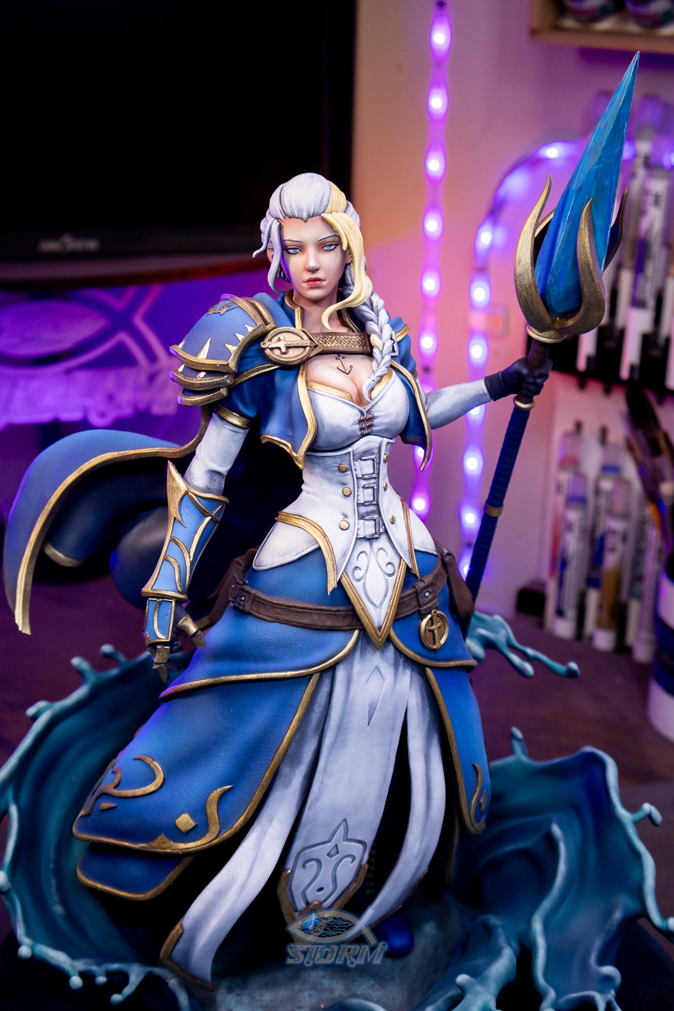 Jaina Proudmoore World of Warcraft Resin Fan Art (Design by CA3D Studios)